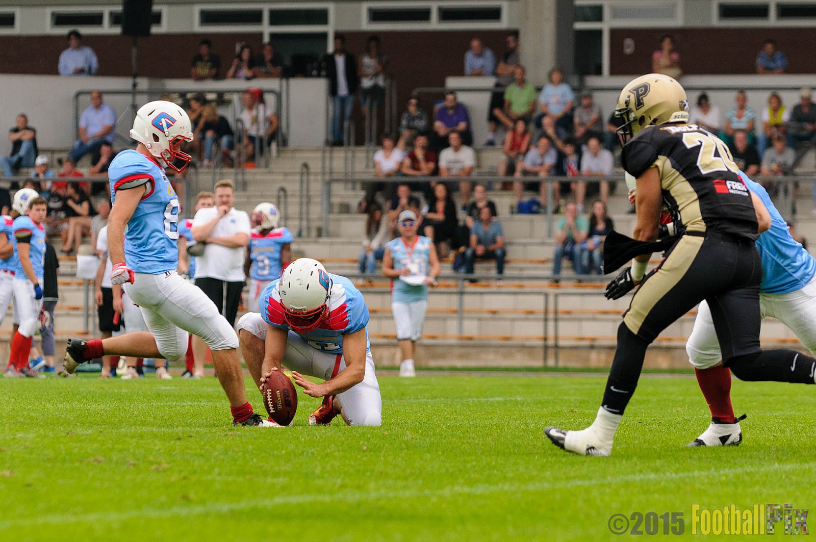 Bonn Gamecocks vs. Paderborn Dolphins - 08.08.2015 GFL2 Nord: Bonn Gamecocks vs. Paderborn Dolphins (49:35)