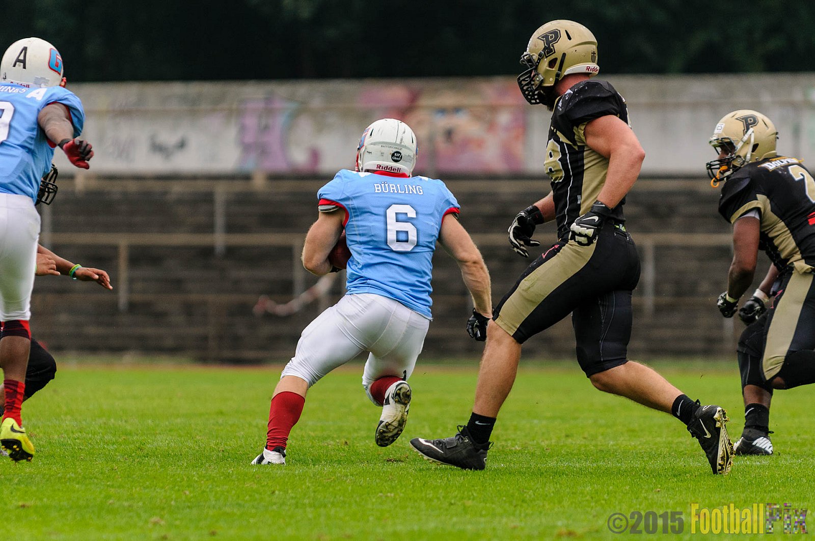 Bonn Gamecocks vs. Paderborn Dolphins - 08.08.2015 GFL2 Nord: Bonn Gamecocks vs. Paderborn Dolphins (49:35)