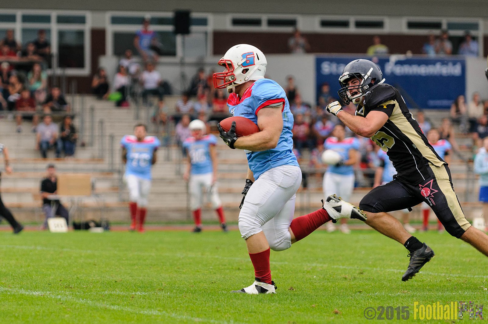 Bonn Gamecocks vs. Paderborn Dolphins - 08.08.2015 GFL2 Nord: Bonn Gamecocks vs. Paderborn Dolphins (49:35)