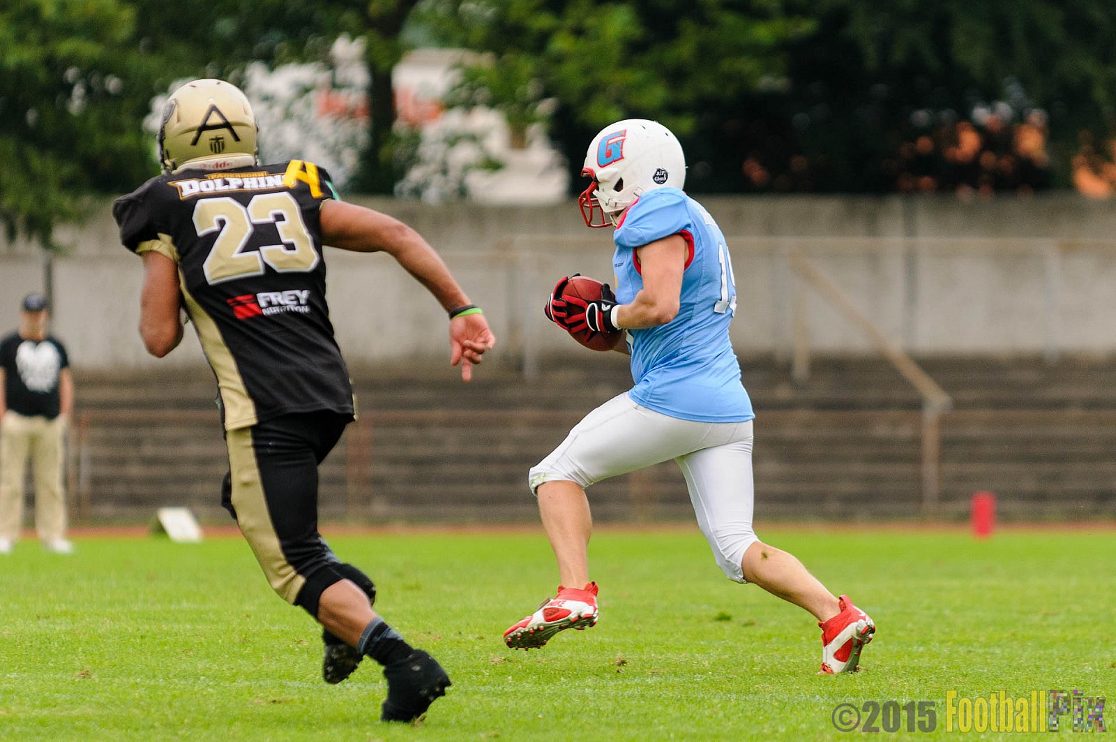 Bonn Gamecocks vs. Paderborn Dolphins - 08.08.2015 GFL2 Nord: Bonn Gamecocks vs. Paderborn Dolphins (49:35)