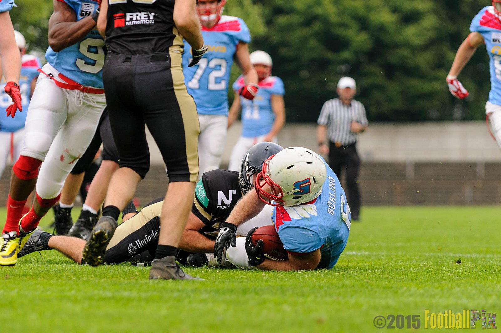 Bonn Gamecocks vs. Paderborn Dolphins - 08.08.2015 GFL2 Nord: Bonn Gamecocks vs. Paderborn Dolphins (49:35)