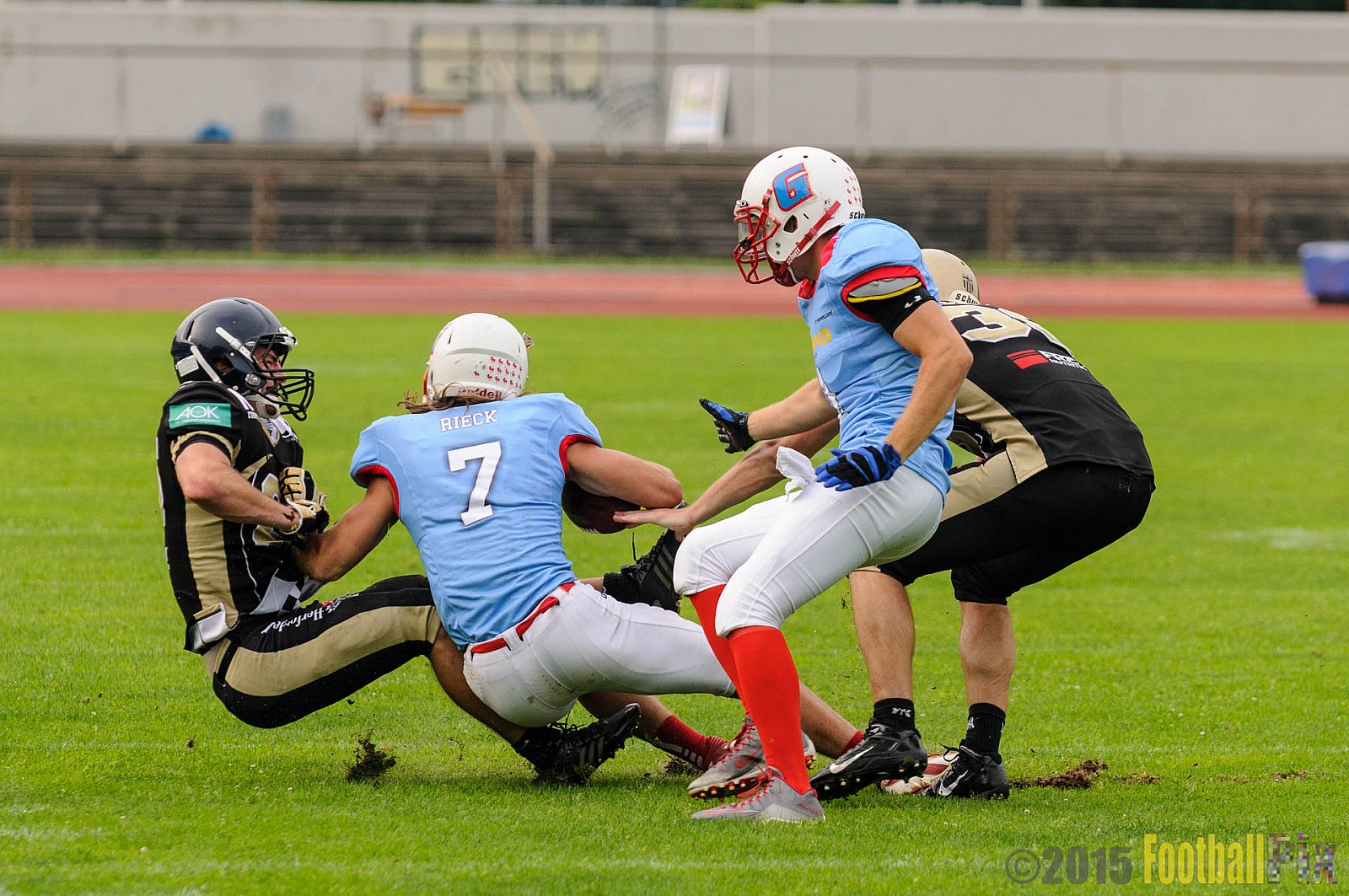 Bonn Gamecocks vs. Paderborn Dolphins - 08.08.2015 GFL2 Nord: Bonn Gamecocks vs. Paderborn Dolphins (49:35)