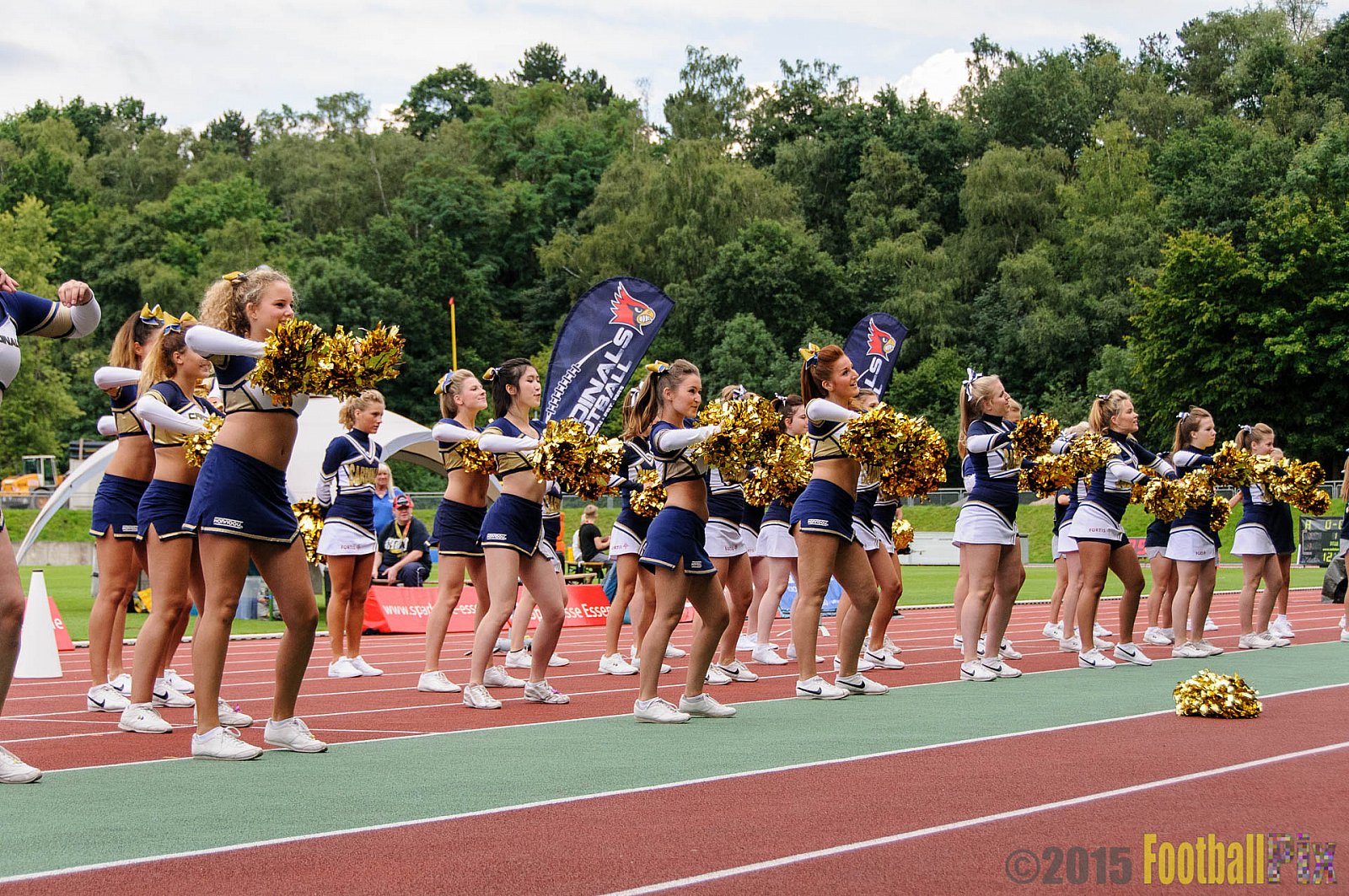 Essen Assindia Cardinals vs. Aachen Vampires - 15.08.2015 RL NRW: Essen Assindia Cardinals vs. Aachen Vampires (28:10)