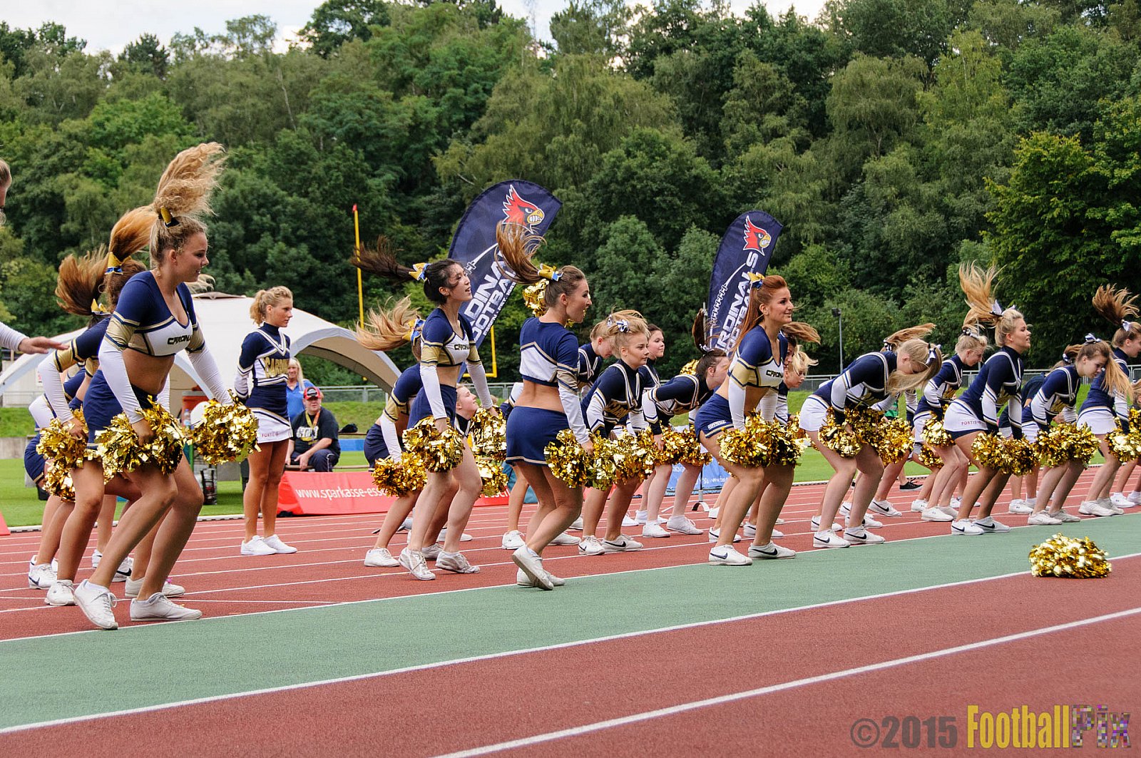 Essen Assindia Cardinals vs. Aachen Vampires - 15.08.2015 RL NRW: Essen Assindia Cardinals vs. Aachen Vampires (28:10)