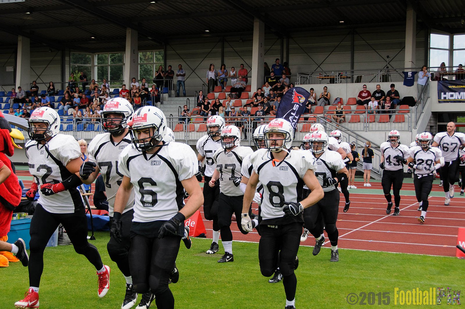 Essen Assindia Cardinals vs. Aachen Vampires - 15.08.2015 RL NRW: Essen Assindia Cardinals vs. Aachen Vampires (28:10)