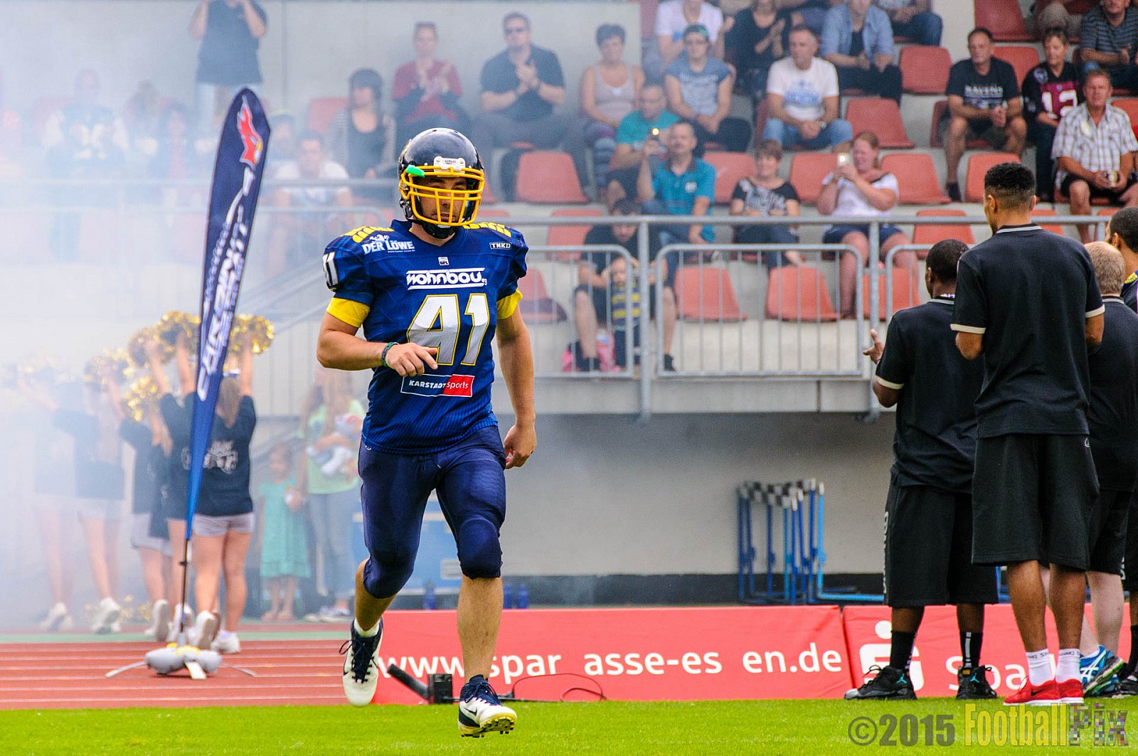 Essen Assindia Cardinals vs. Aachen Vampires - 15.08.2015 RL NRW: Essen Assindia Cardinals vs. Aachen Vampires (28:10)