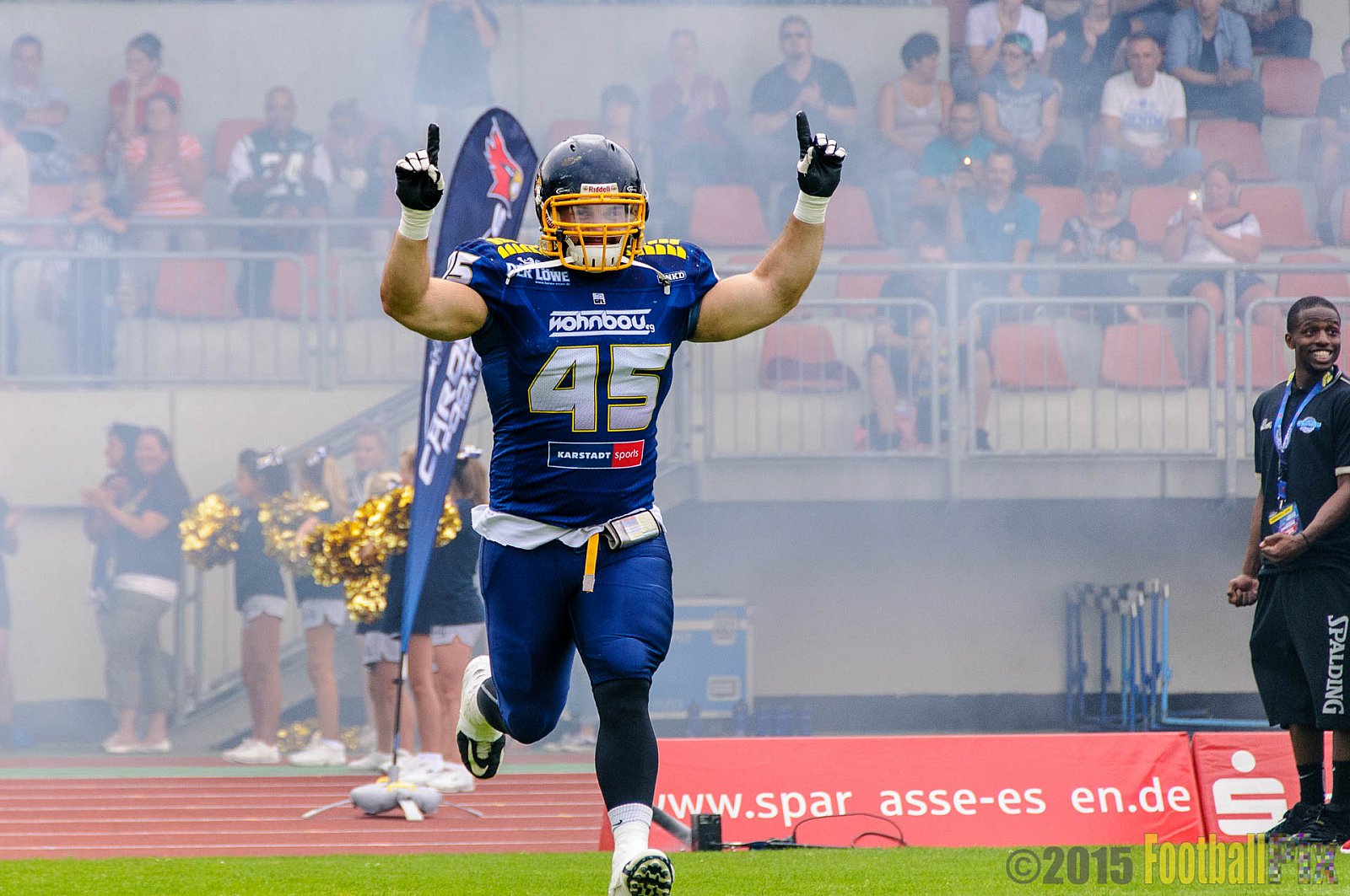 Essen Assindia Cardinals vs. Aachen Vampires - 15.08.2015 RL NRW: Essen Assindia Cardinals vs. Aachen Vampires (28:10)