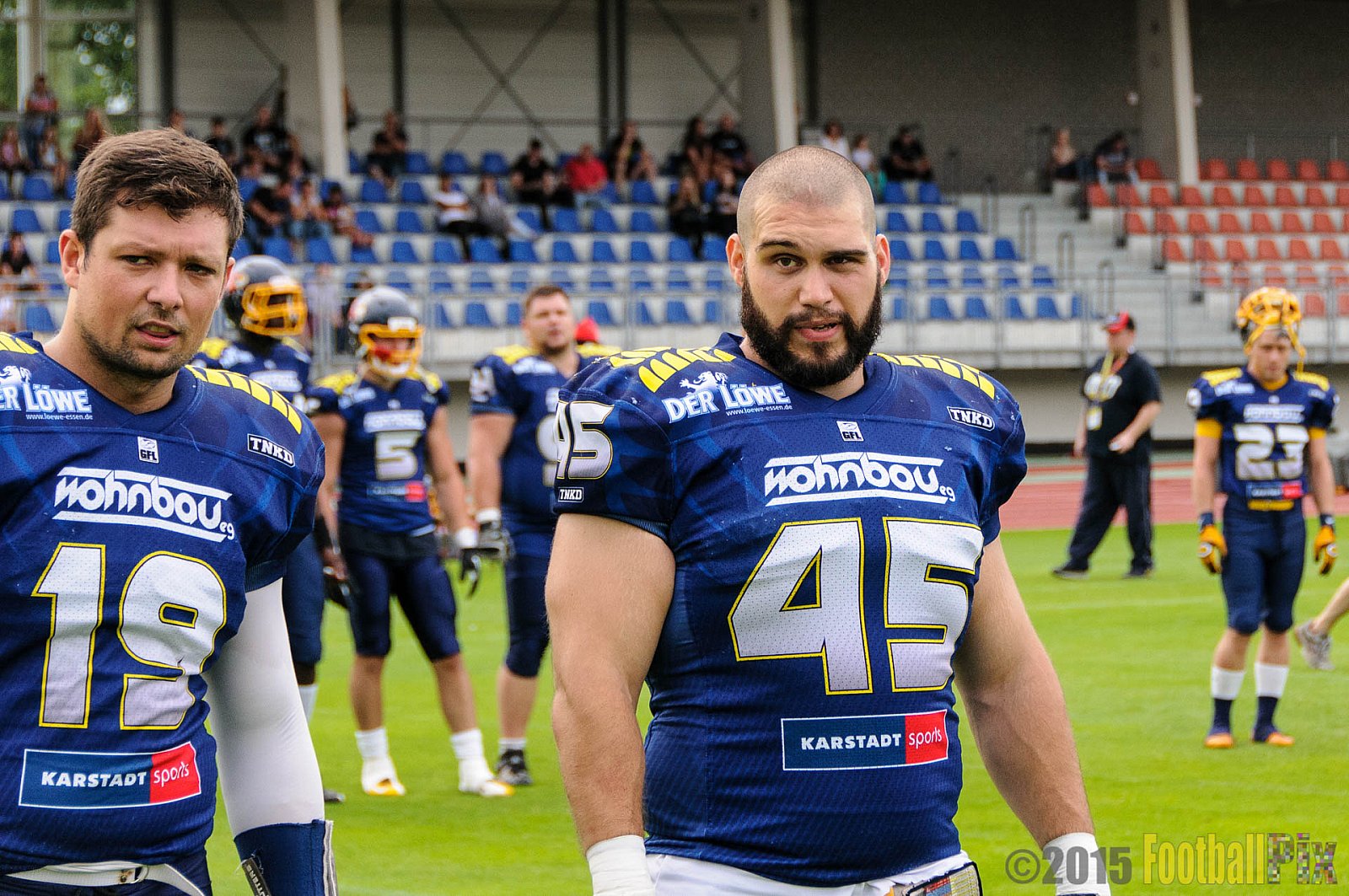 Essen Assindia Cardinals vs. Aachen Vampires - 15.08.2015 RL NRW: Essen Assindia Cardinals vs. Aachen Vampires (28:10)