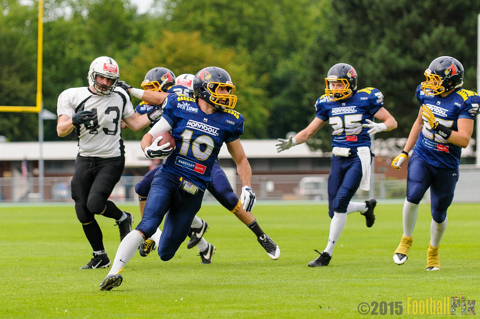 Essen Assindia Cardinals vs. Aachen Vampires - 15.08.2015 RL NRW: Essen Assindia Cardinals vs. Aachen Vampires (28:10)