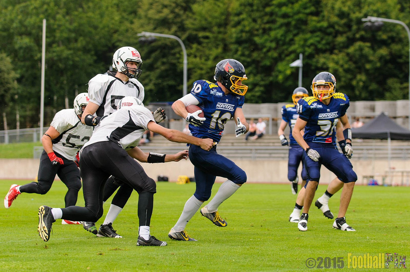 Essen Assindia Cardinals vs. Aachen Vampires - 15.08.2015 RL NRW: Essen Assindia Cardinals vs. Aachen Vampires (28:10)