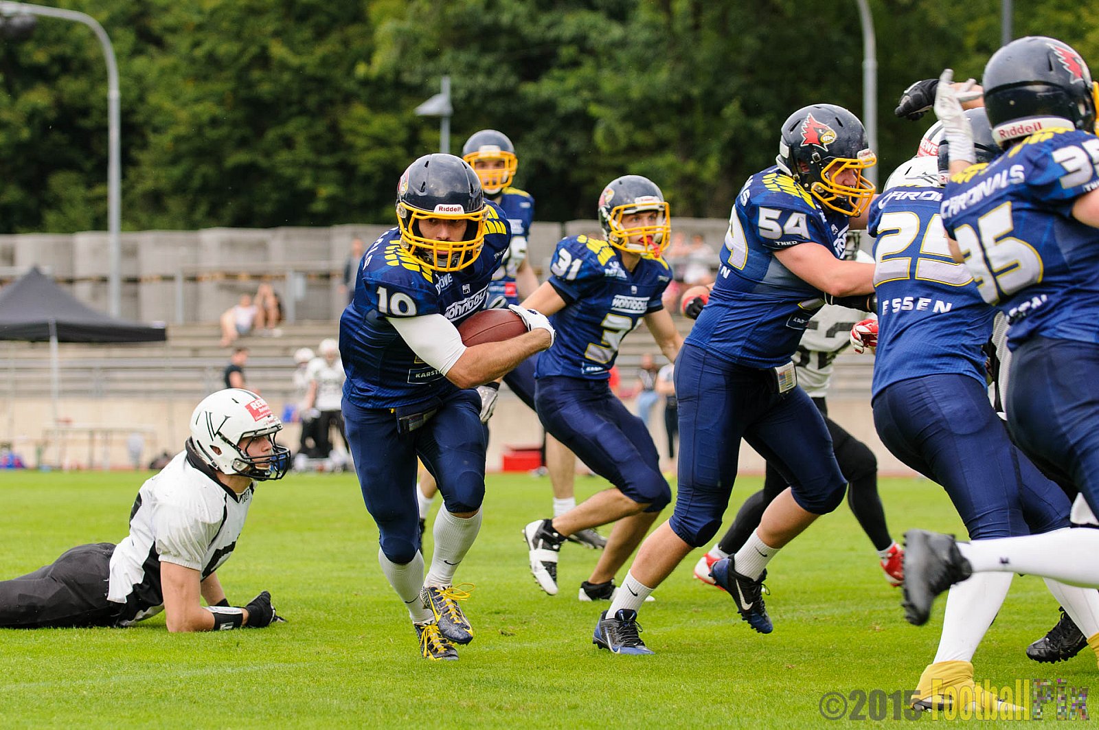 Essen Assindia Cardinals vs. Aachen Vampires - 15.08.2015 RL NRW: Essen Assindia Cardinals vs. Aachen Vampires (28:10)