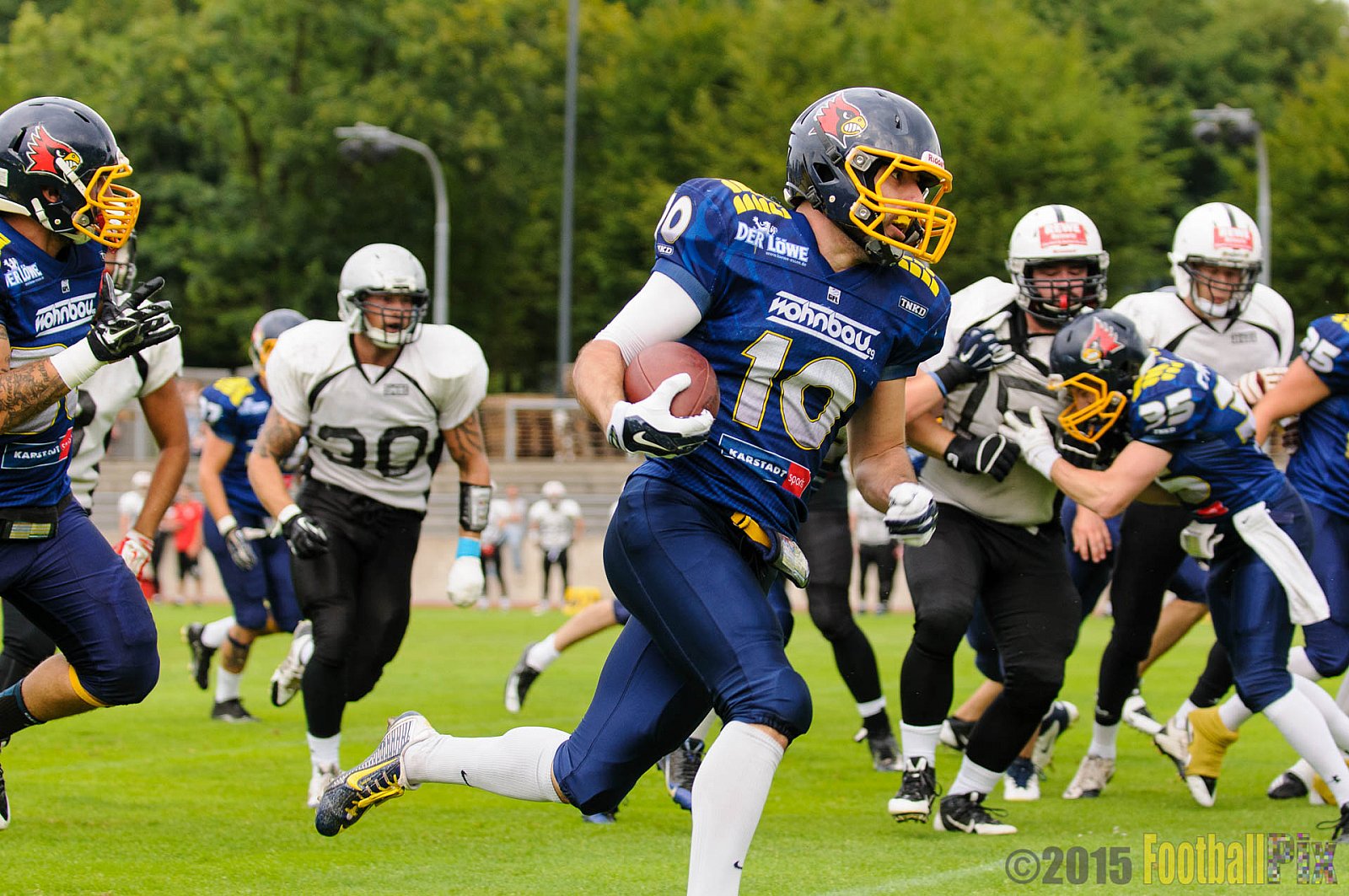 Essen Assindia Cardinals vs. Aachen Vampires - 15.08.2015 RL NRW: Essen Assindia Cardinals vs. Aachen Vampires (28:10)