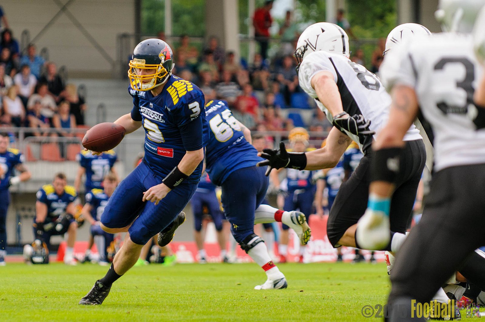 Essen Assindia Cardinals vs. Aachen Vampires - 15.08.2015 RL NRW: Essen Assindia Cardinals vs. Aachen Vampires (28:10)