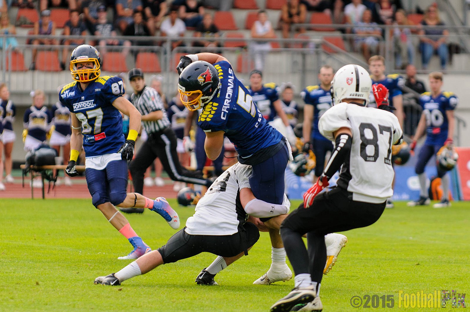 Essen Assindia Cardinals vs. Aachen Vampires - 15.08.2015 RL NRW: Essen Assindia Cardinals vs. Aachen Vampires (28:10)