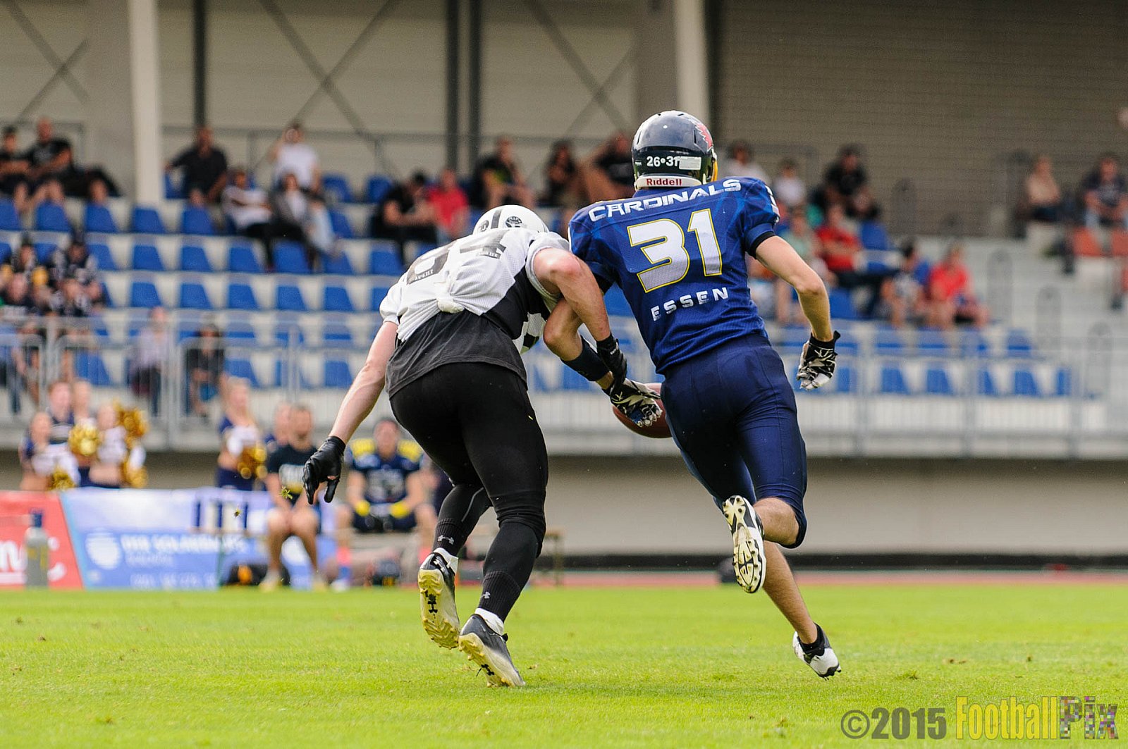 Essen Assindia Cardinals vs. Aachen Vampires - 15.08.2015 RL NRW: Essen Assindia Cardinals vs. Aachen Vampires (28:10)