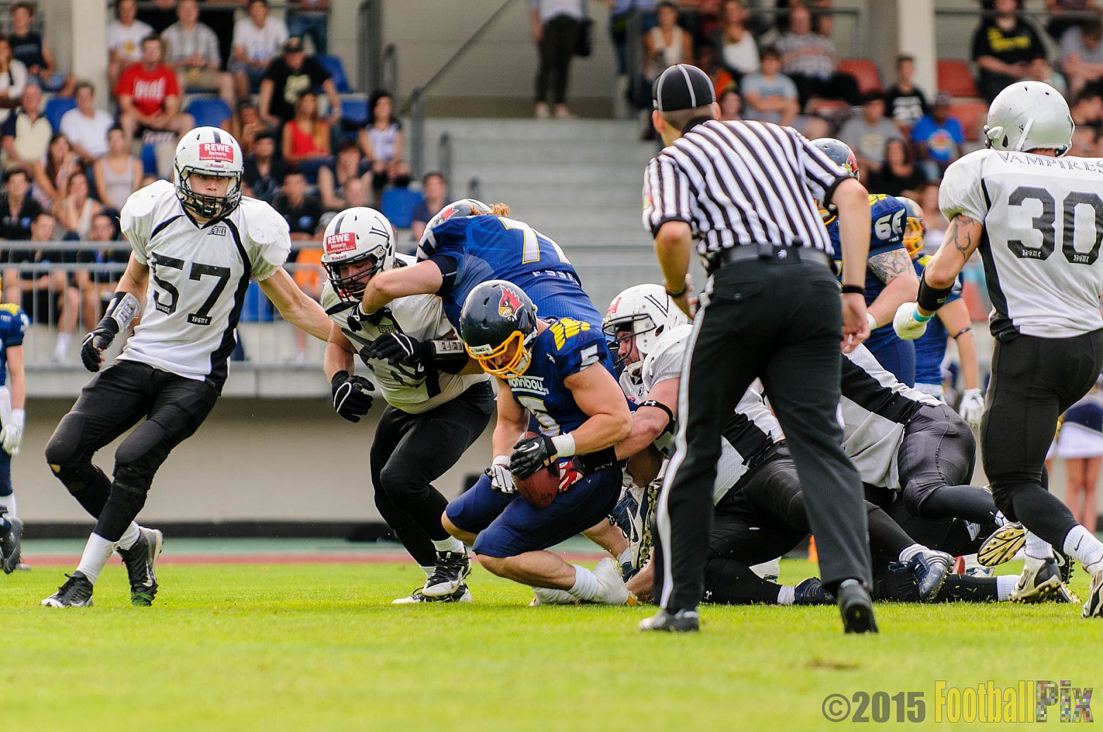 Essen Assindia Cardinals vs. Aachen Vampires - 15.08.2015 RL NRW: Essen Assindia Cardinals vs. Aachen Vampires (28:10)