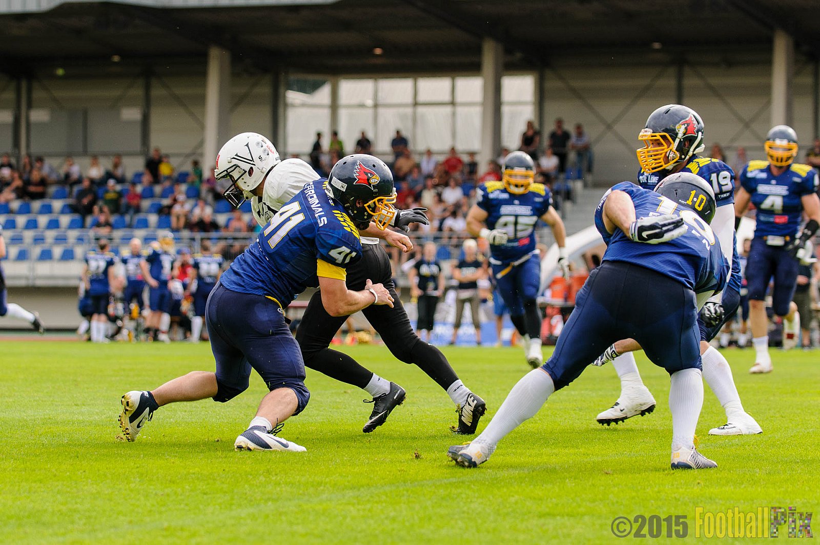 Essen Assindia Cardinals vs. Aachen Vampires - 15.08.2015 RL NRW: Essen Assindia Cardinals vs. Aachen Vampires (28:10)