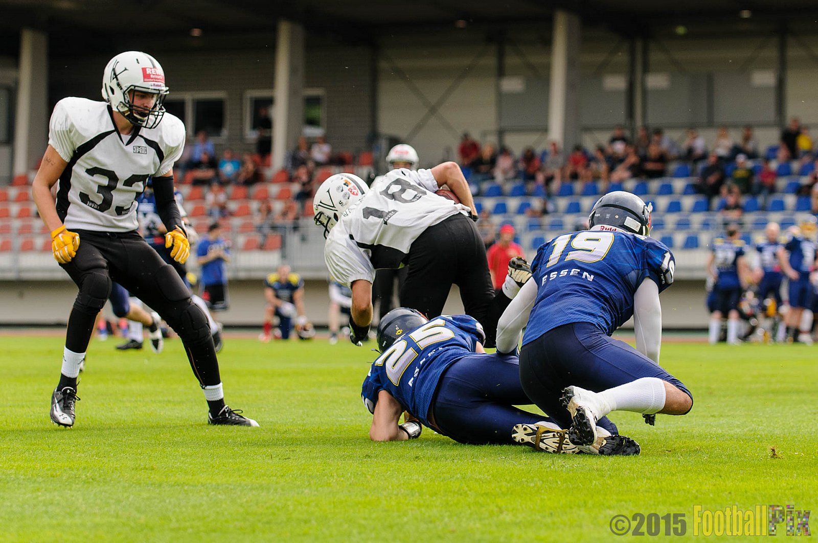 Essen Assindia Cardinals vs. Aachen Vampires - 15.08.2015 RL NRW: Essen Assindia Cardinals vs. Aachen Vampires (28:10)