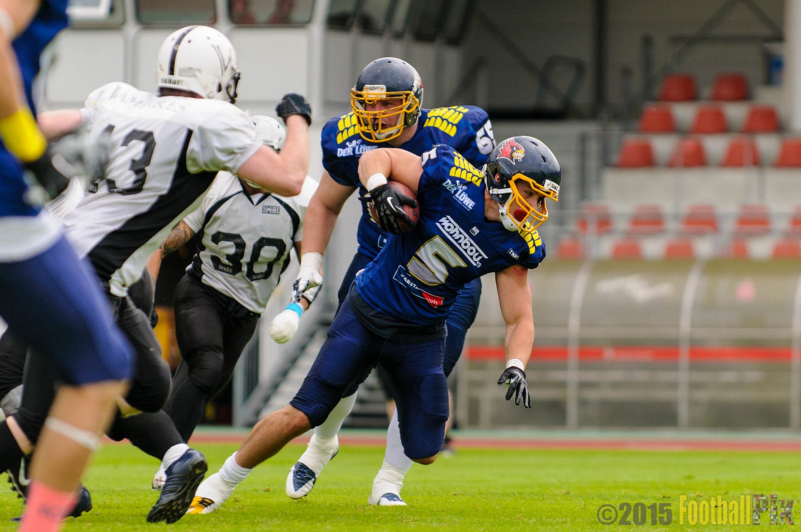 Essen Assindia Cardinals vs. Aachen Vampires - 15.08.2015 RL NRW: Essen Assindia Cardinals vs. Aachen Vampires (28:10)