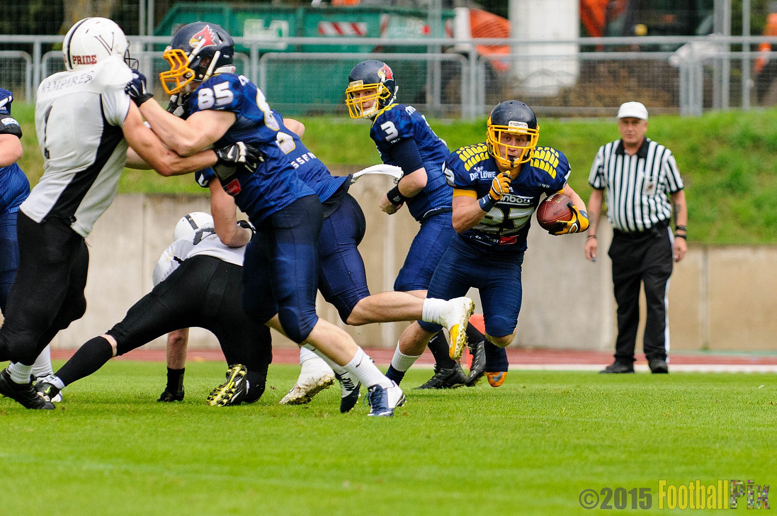 Essen Assindia Cardinals vs. Aachen Vampires - 15.08.2015 RL NRW: Essen Assindia Cardinals vs. Aachen Vampires (28:10)