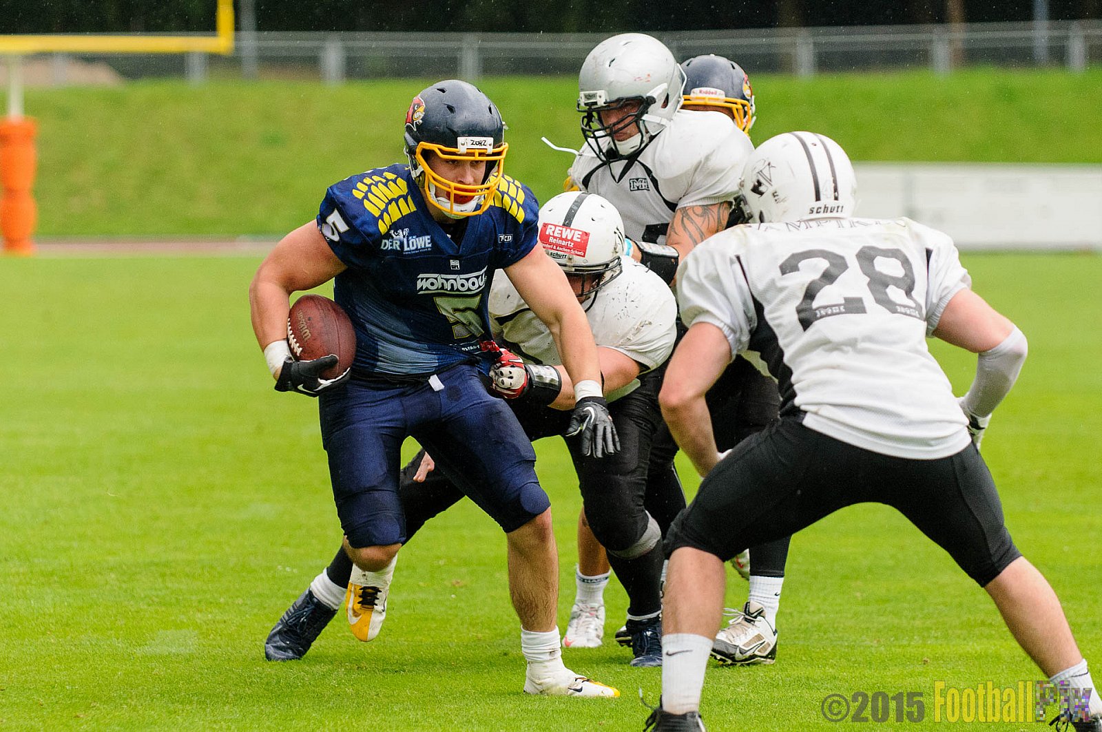 Essen Assindia Cardinals vs. Aachen Vampires - 15.08.2015 RL NRW: Essen Assindia Cardinals vs. Aachen Vampires (28:10)