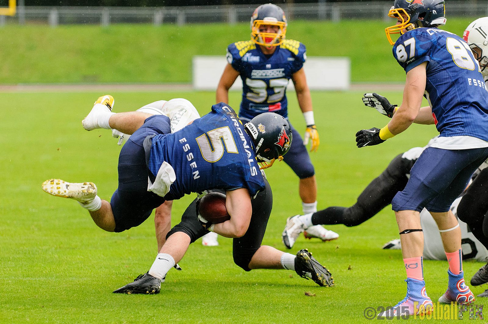 Essen Assindia Cardinals vs. Aachen Vampires - 15.08.2015 RL NRW: Essen Assindia Cardinals vs. Aachen Vampires (28:10)