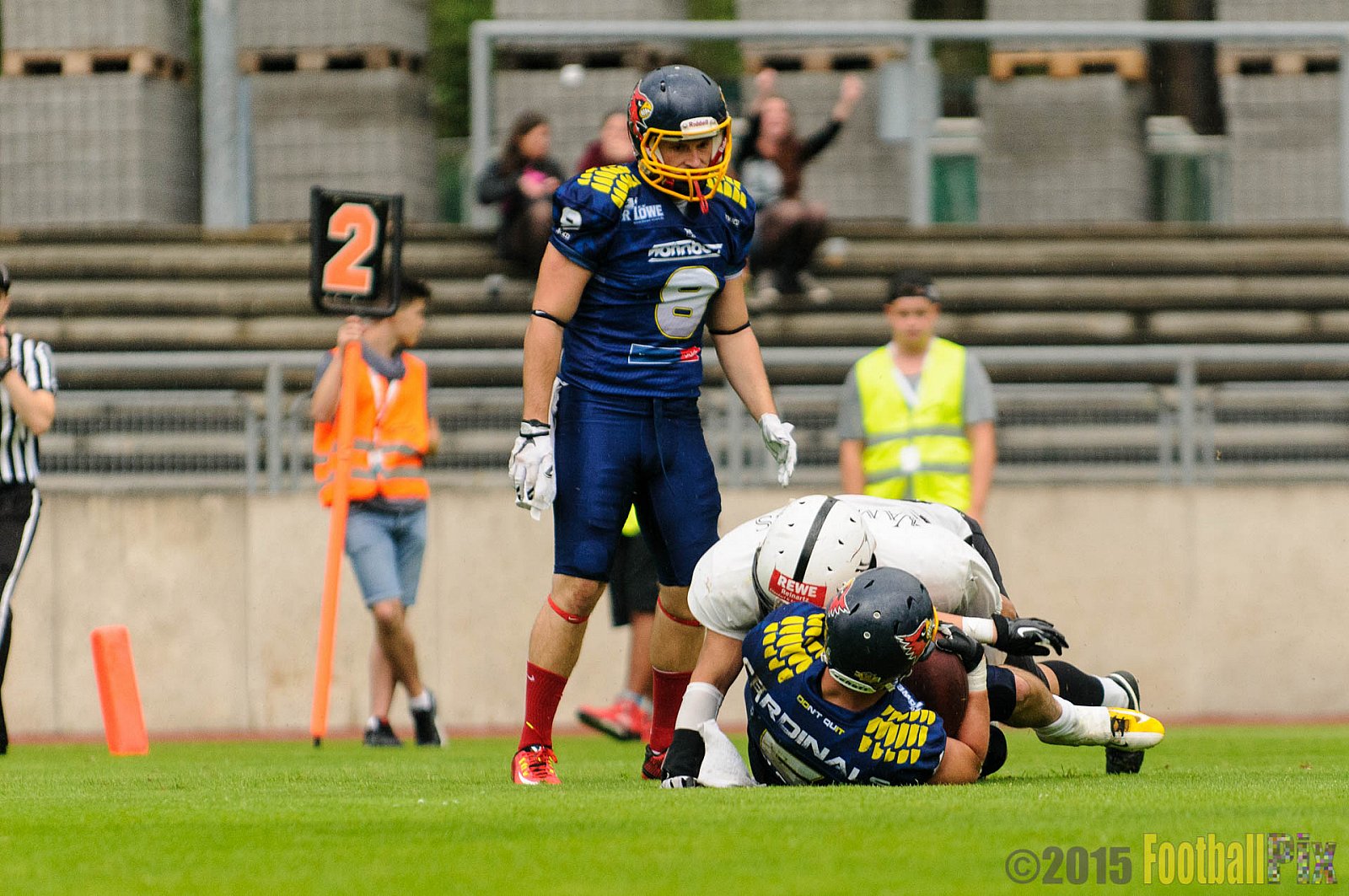 Essen Assindia Cardinals vs. Aachen Vampires - 15.08.2015 RL NRW: Essen Assindia Cardinals vs. Aachen Vampires (28:10)