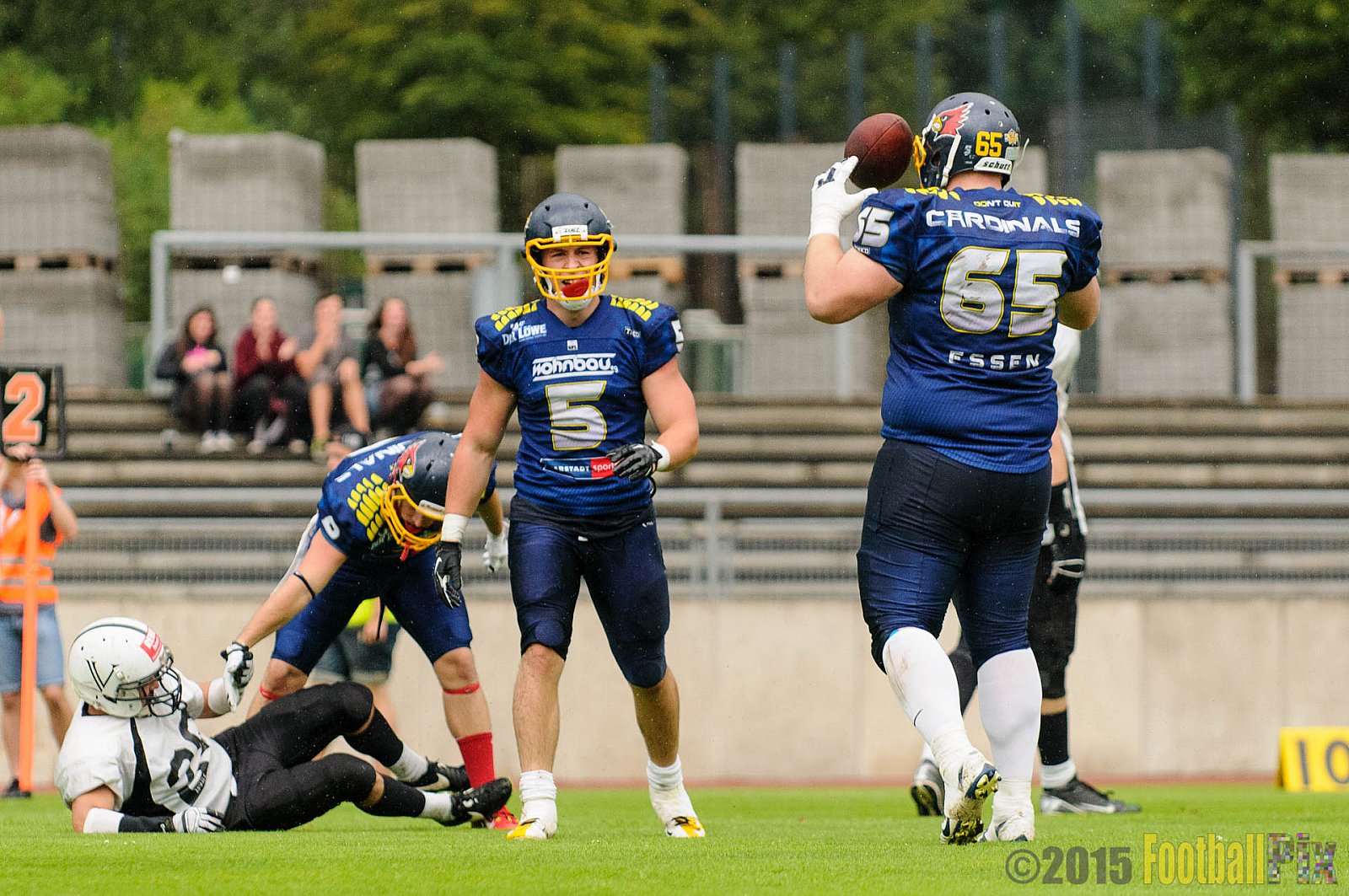 Essen Assindia Cardinals vs. Aachen Vampires - 15.08.2015 RL NRW: Essen Assindia Cardinals vs. Aachen Vampires (28:10)