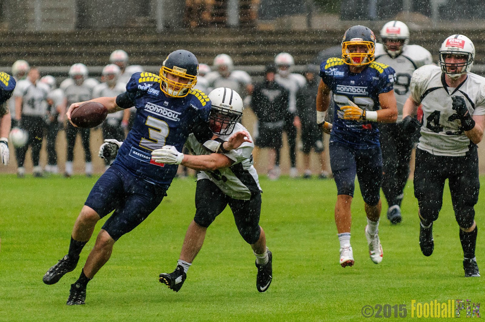 Essen Assindia Cardinals vs. Aachen Vampires - 15.08.2015 RL NRW: Essen Assindia Cardinals vs. Aachen Vampires (28:10)