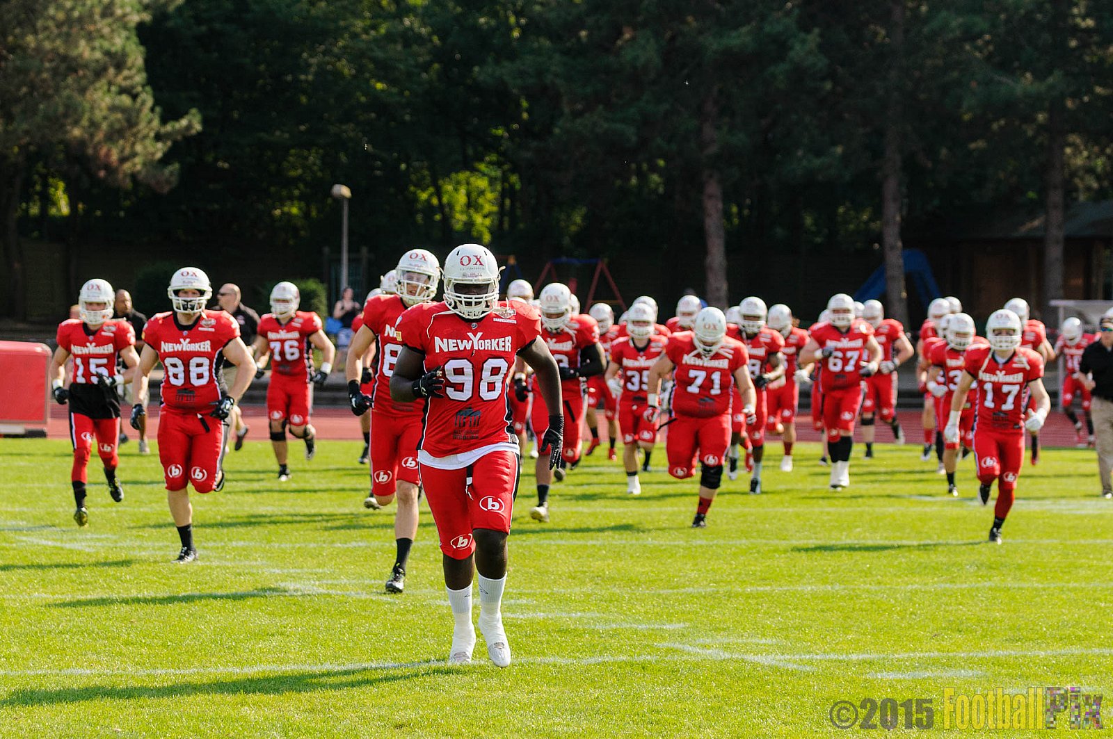 Düsseldorf Panther vs. NewYorker Lions Braunschweig - 22.08.2015 GFL Nord: Düsseldorf Panther vs. NewYorker Lions Braunschweig (0:56)