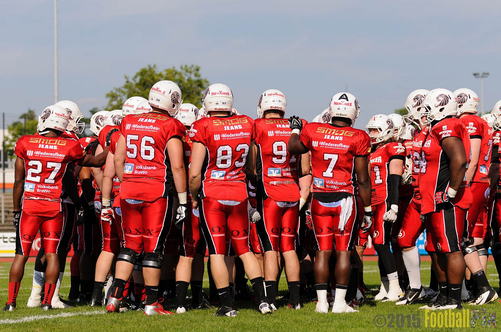Düsseldorf Panther vs. NewYorker Lions Braunschweig - 22.08.2015 GFL Nord: Düsseldorf Panther vs. NewYorker Lions Braunschweig (0:56)