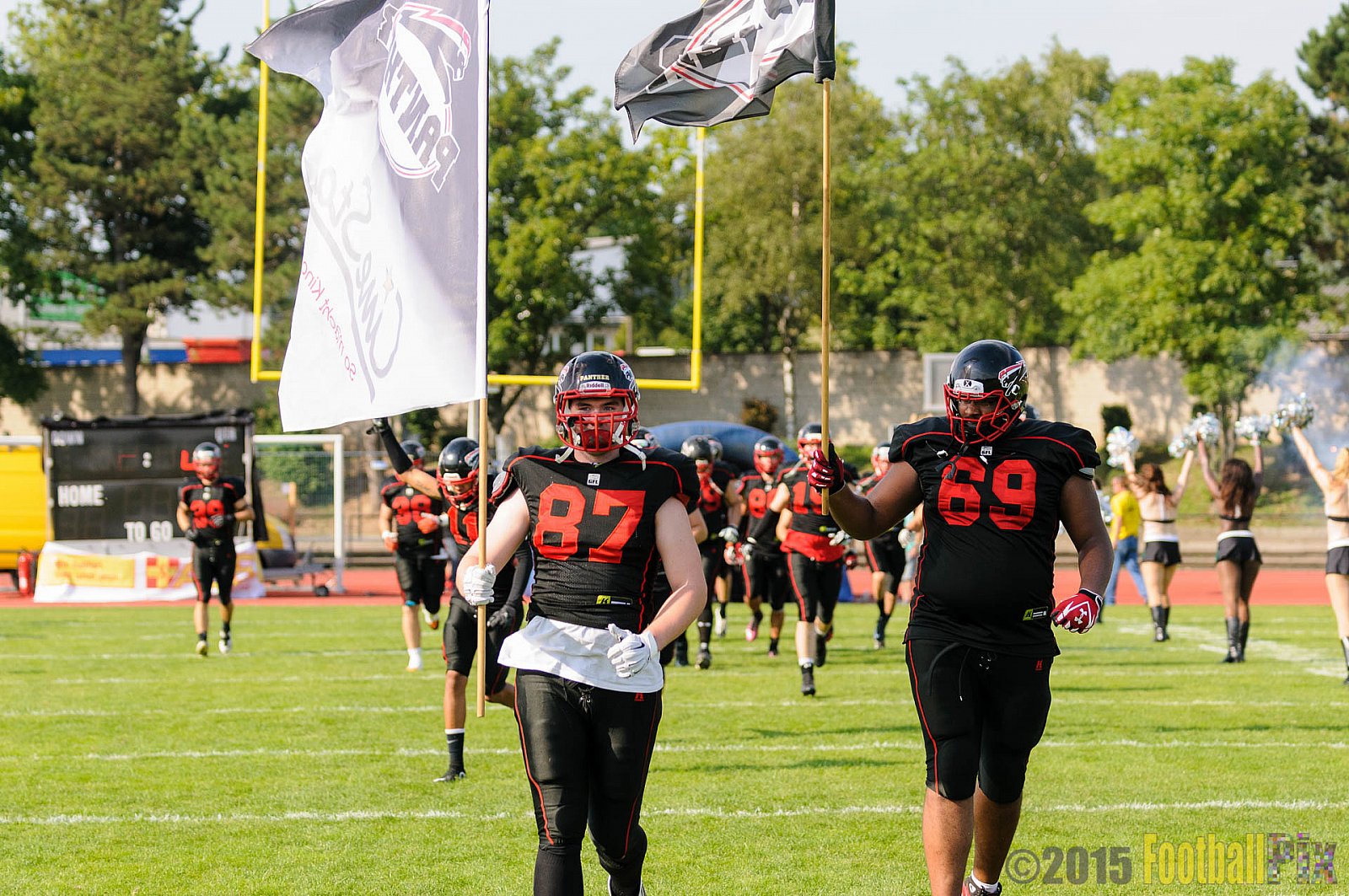 Düsseldorf Panther vs. NewYorker Lions Braunschweig - 22.08.2015 GFL Nord: Düsseldorf Panther vs. NewYorker Lions Braunschweig (0:56)