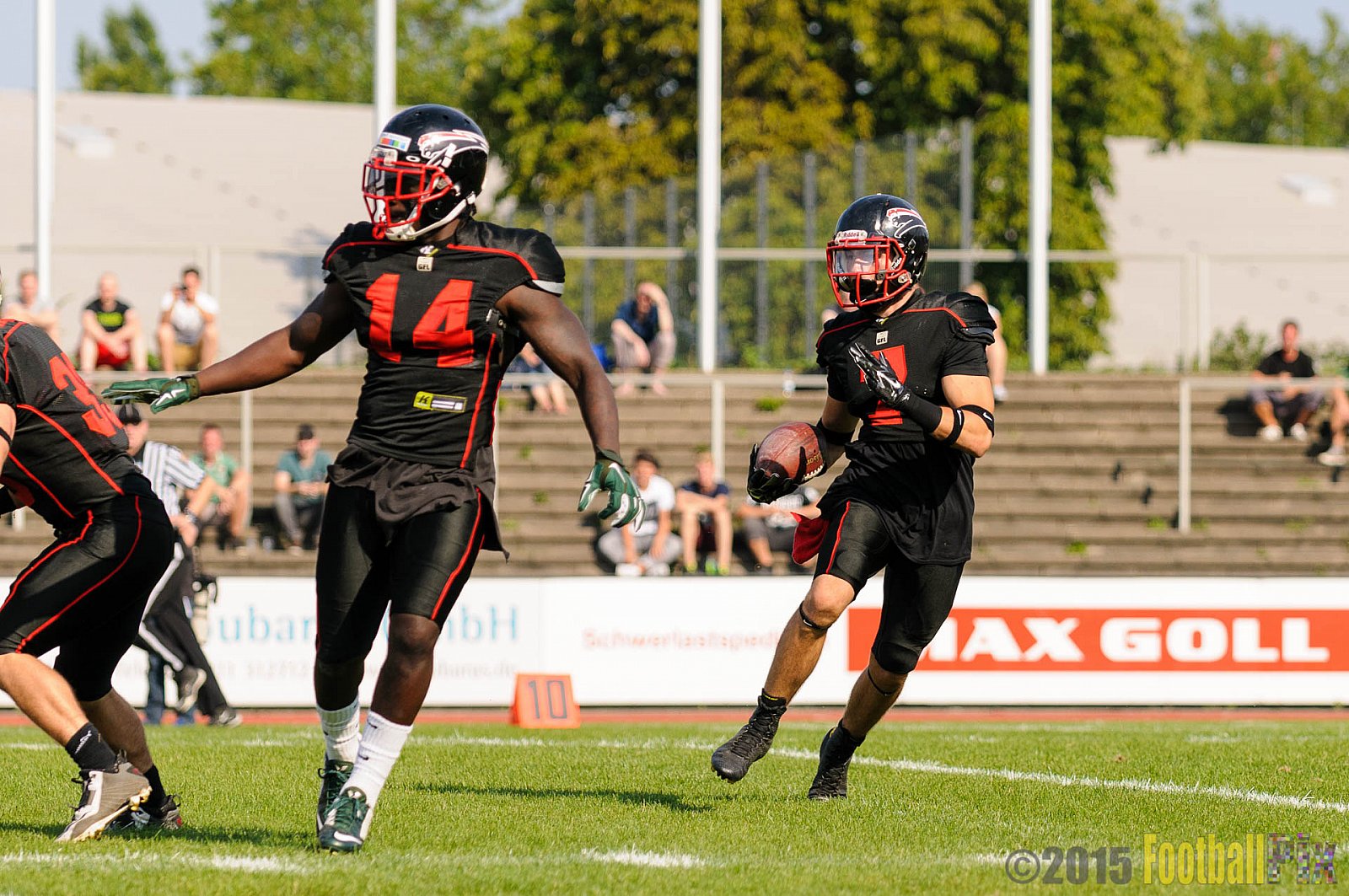 Düsseldorf Panther vs. NewYorker Lions Braunschweig - 22.08.2015 GFL Nord: Düsseldorf Panther vs. NewYorker Lions Braunschweig (0:56)