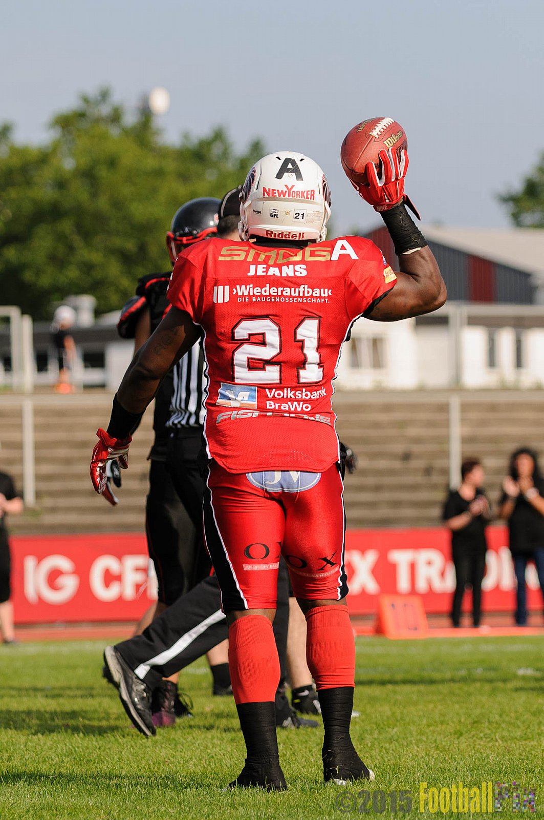 Düsseldorf Panther vs. NewYorker Lions Braunschweig - 22.08.2015 GFL Nord: Düsseldorf Panther vs. NewYorker Lions Braunschweig (0:56)