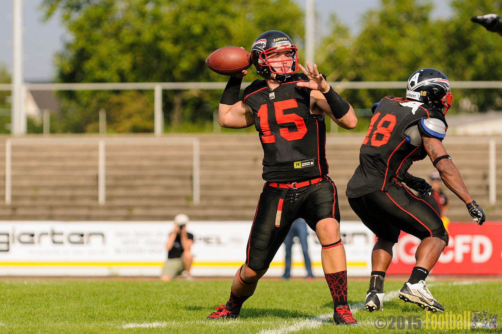 Düsseldorf Panther vs. NewYorker Lions Braunschweig - 22.08.2015 GFL Nord: Düsseldorf Panther vs. NewYorker Lions Braunschweig (0:56)