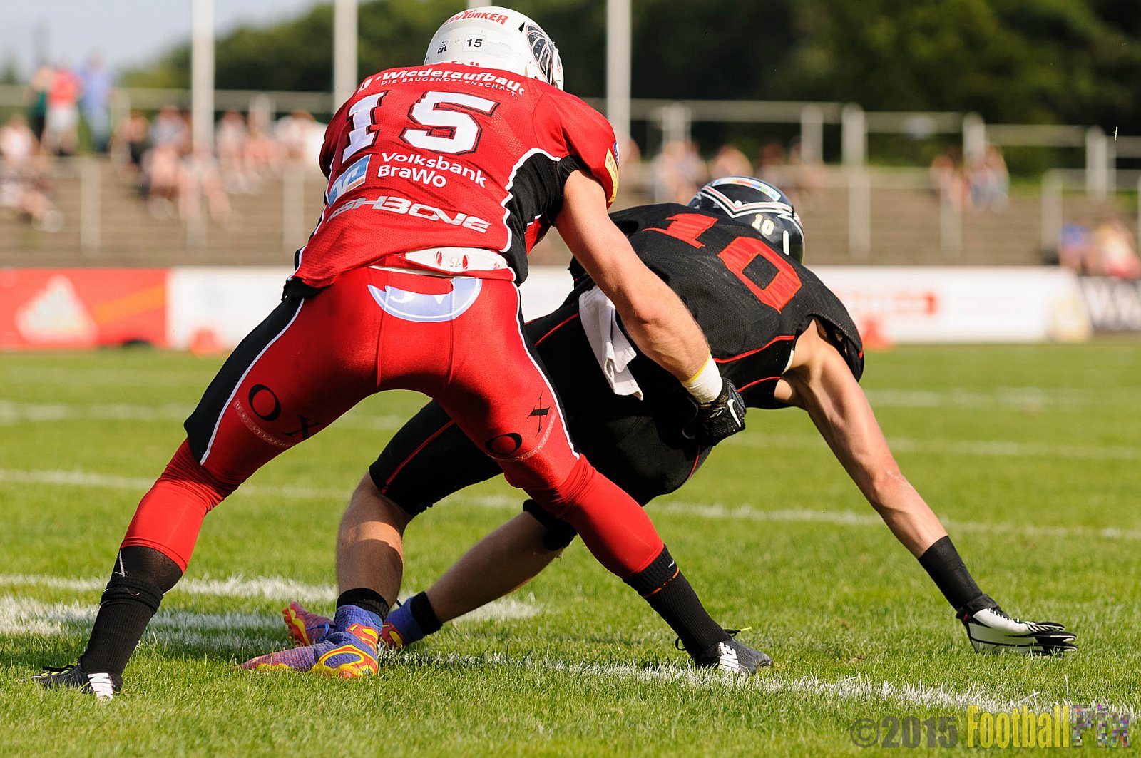 Düsseldorf Panther vs. NewYorker Lions Braunschweig - 22.08.2015 GFL Nord: Düsseldorf Panther vs. NewYorker Lions Braunschweig (0:56)