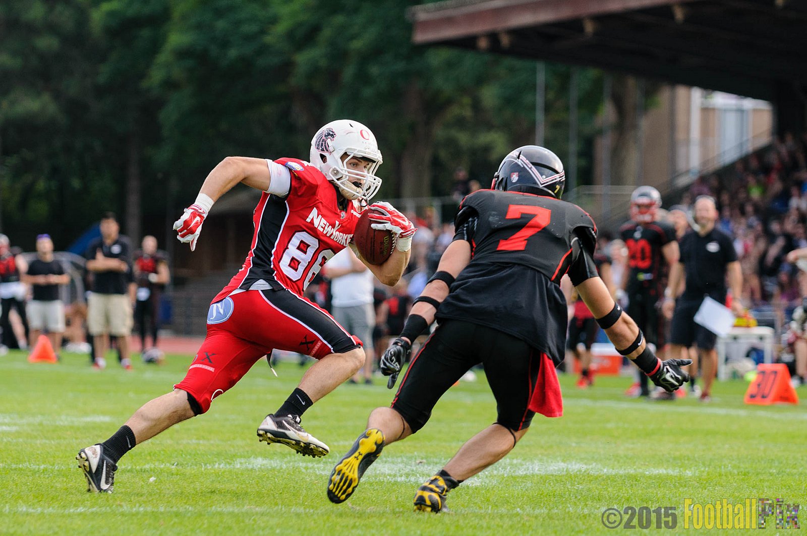 Düsseldorf Panther vs. NewYorker Lions Braunschweig - 22.08.2015 GFL Nord: Düsseldorf Panther vs. NewYorker Lions Braunschweig (0:56)