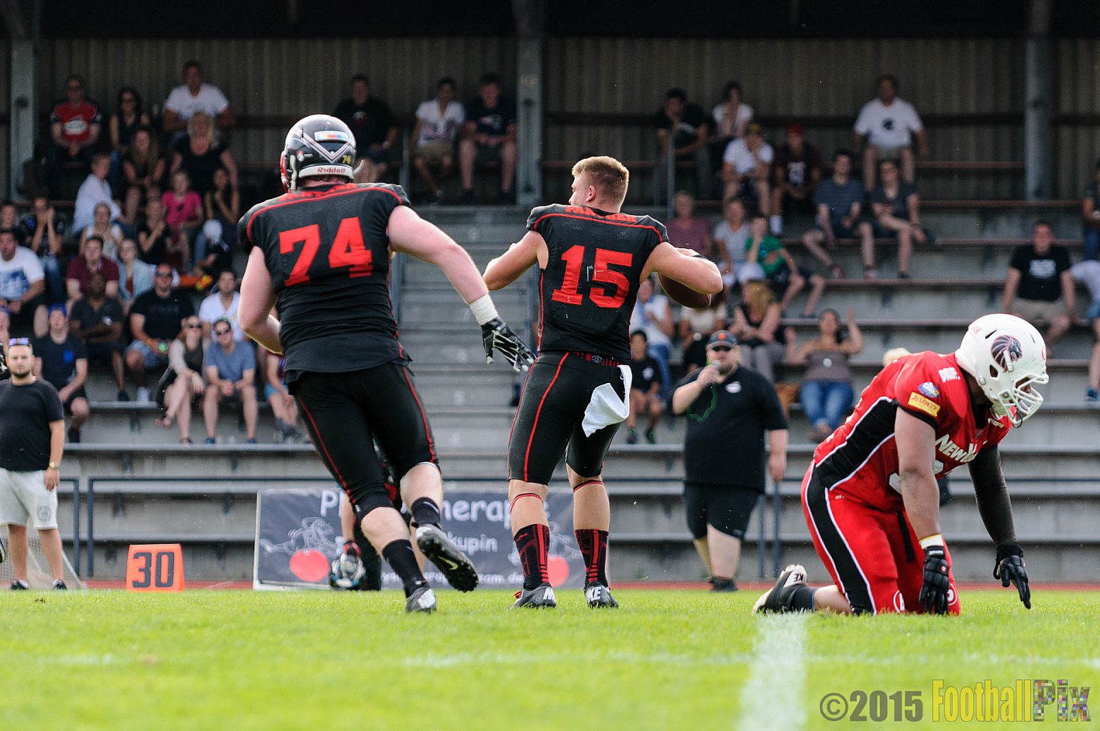 Düsseldorf Panther vs. NewYorker Lions Braunschweig - 22.08.2015 GFL Nord: Düsseldorf Panther vs. NewYorker Lions Braunschweig (0:56)