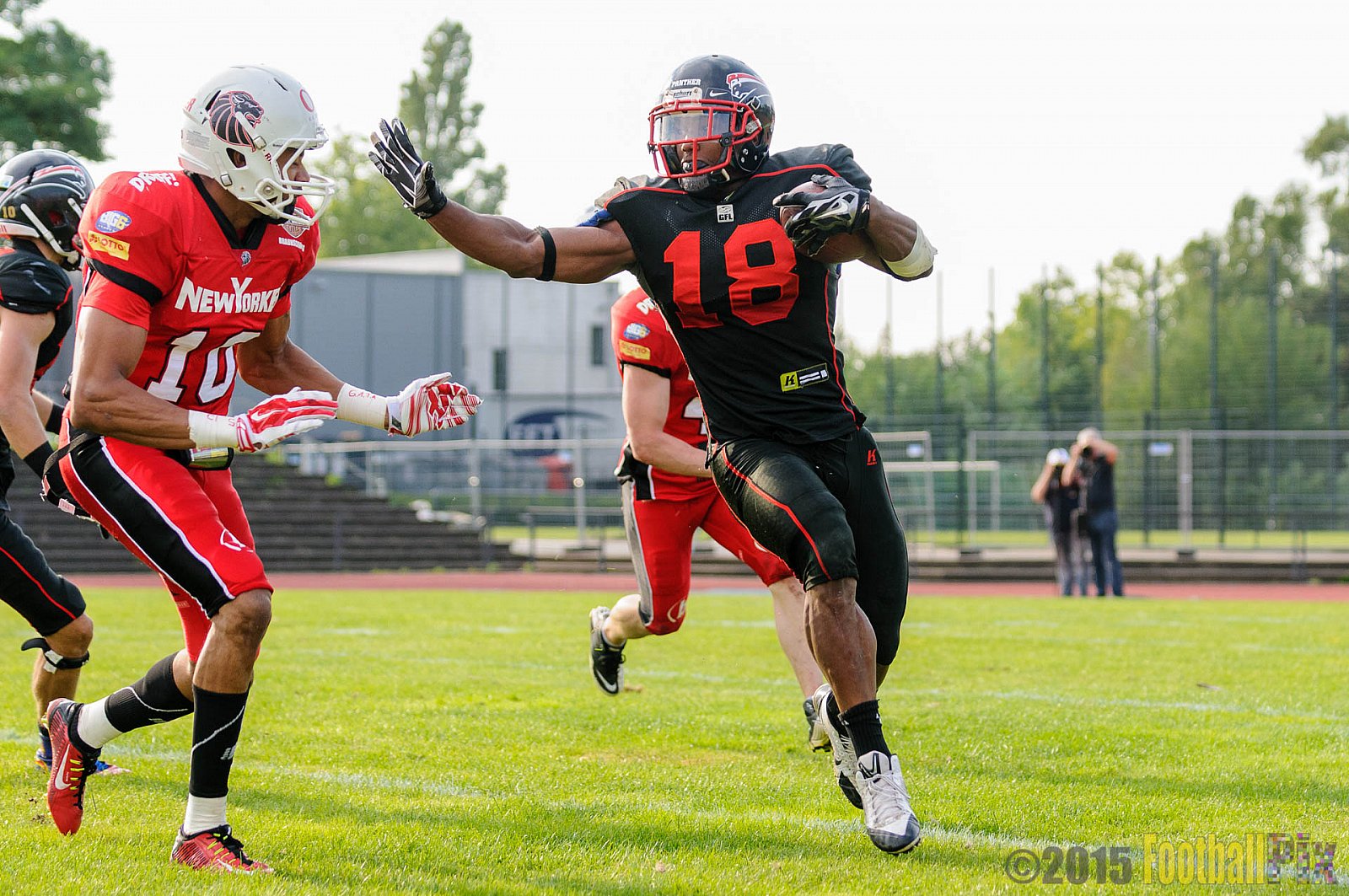 Düsseldorf Panther vs. NewYorker Lions Braunschweig - 22.08.2015 GFL Nord: Düsseldorf Panther vs. NewYorker Lions Braunschweig (0:56)