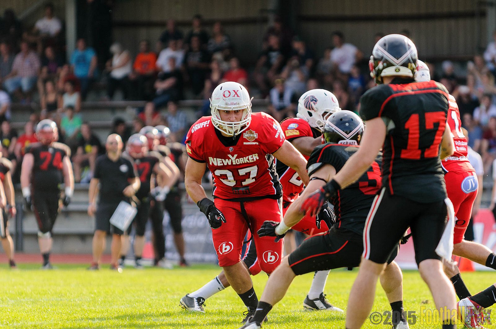 Düsseldorf Panther vs. NewYorker Lions Braunschweig - 22.08.2015 GFL Nord: Düsseldorf Panther vs. NewYorker Lions Braunschweig (0:56)