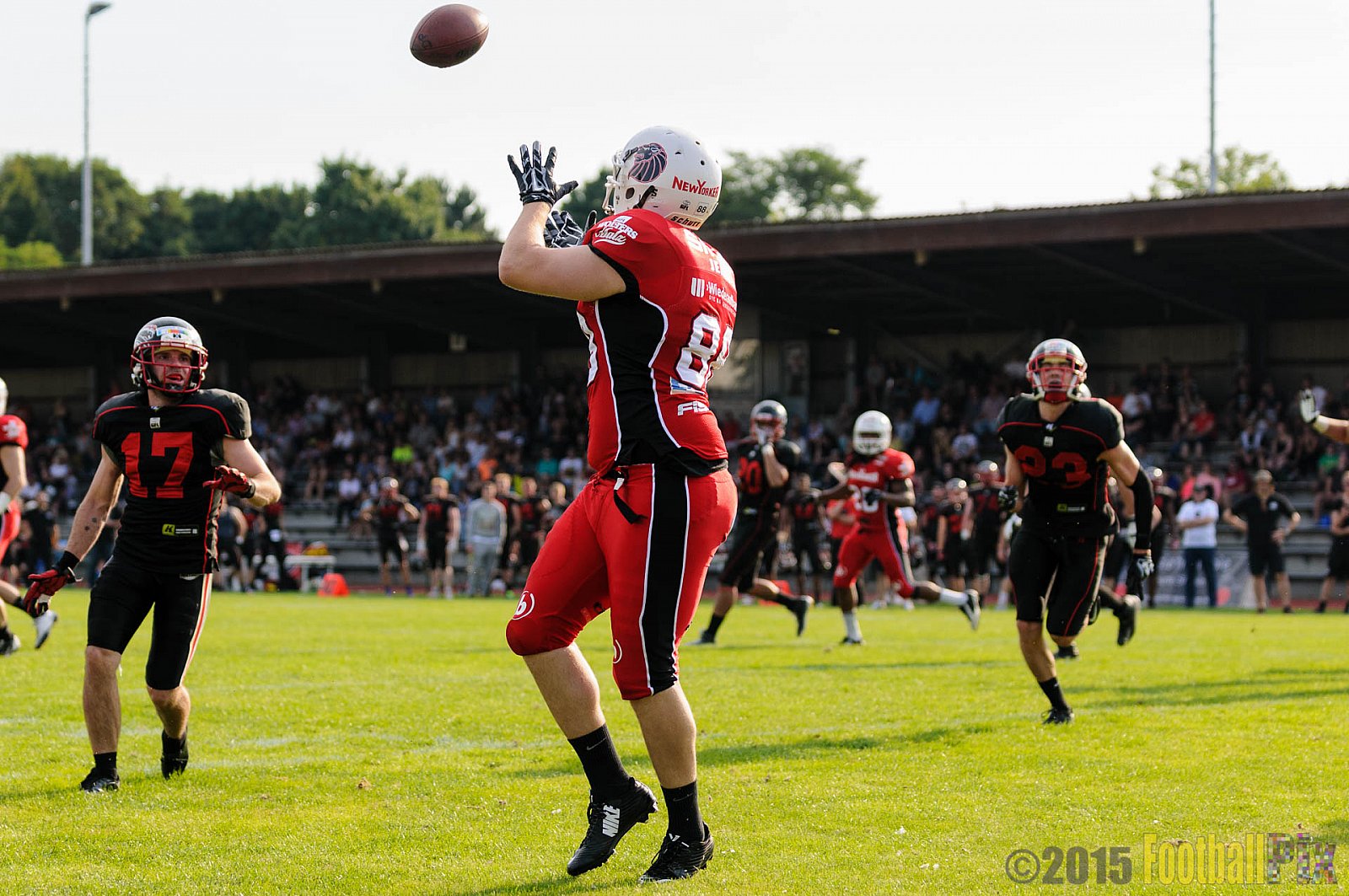 Düsseldorf Panther vs. NewYorker Lions Braunschweig - 22.08.2015 GFL Nord: Düsseldorf Panther vs. NewYorker Lions Braunschweig (0:56)