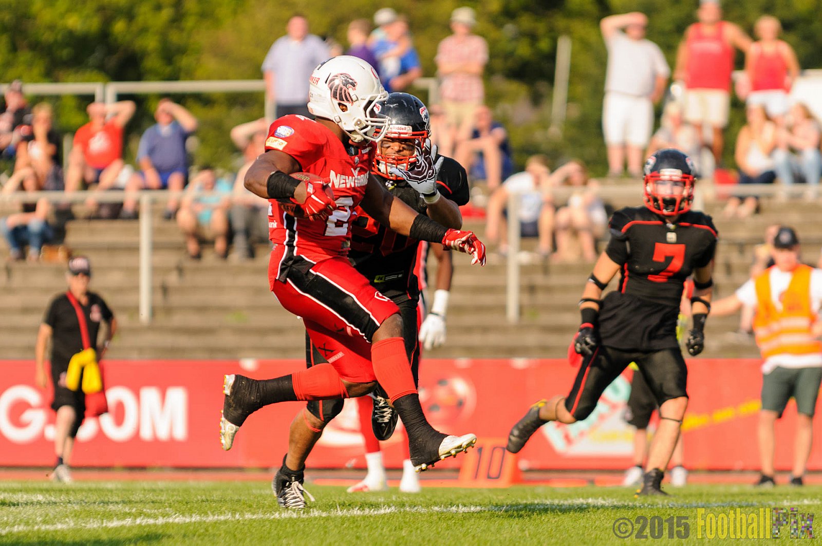 Düsseldorf Panther vs. NewYorker Lions Braunschweig - 22.08.2015 GFL Nord: Düsseldorf Panther vs. NewYorker Lions Braunschweig (0:56)