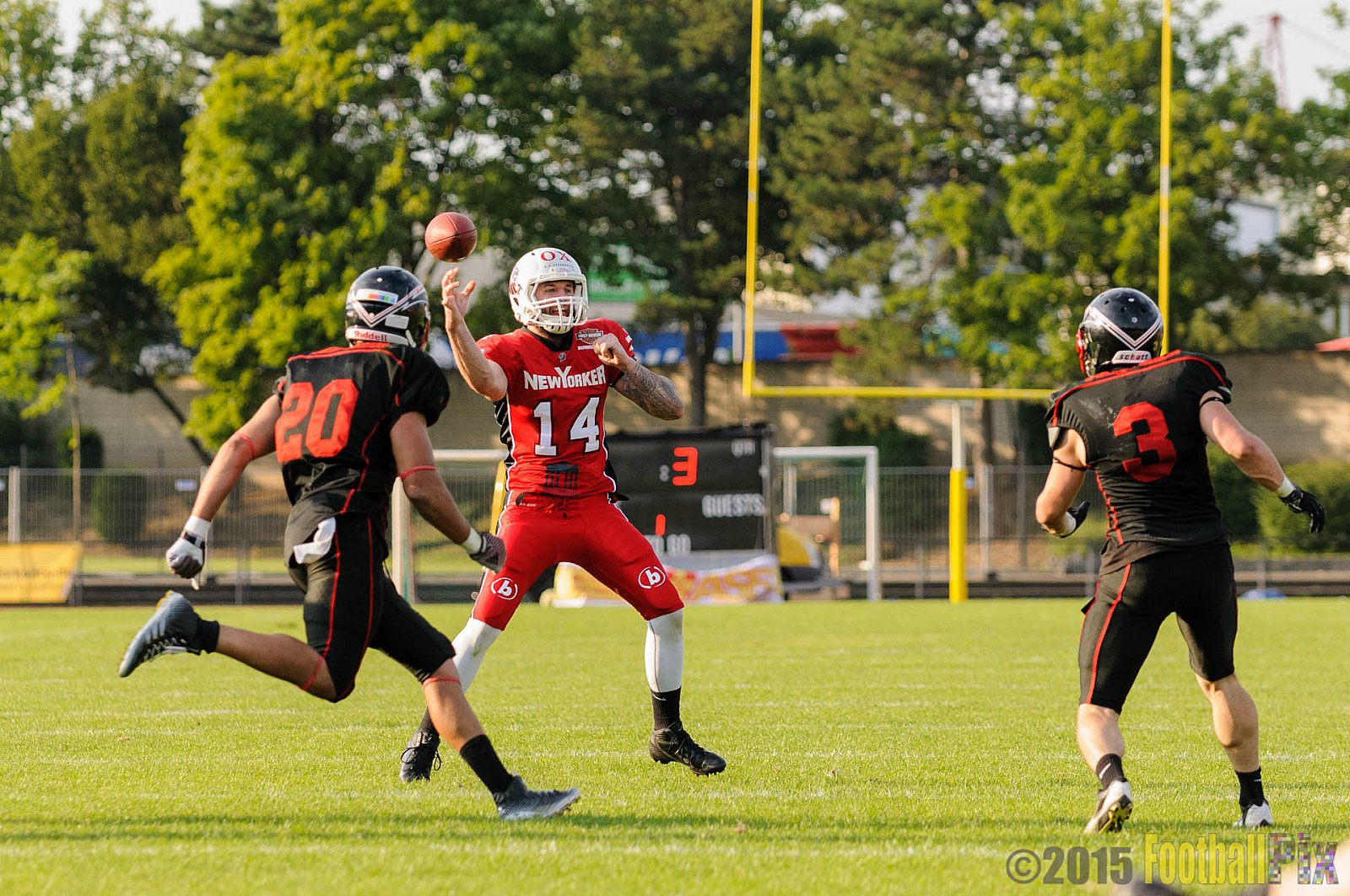 Düsseldorf Panther vs. NewYorker Lions Braunschweig - 22.08.2015 GFL Nord: Düsseldorf Panther vs. NewYorker Lions Braunschweig (0:56)