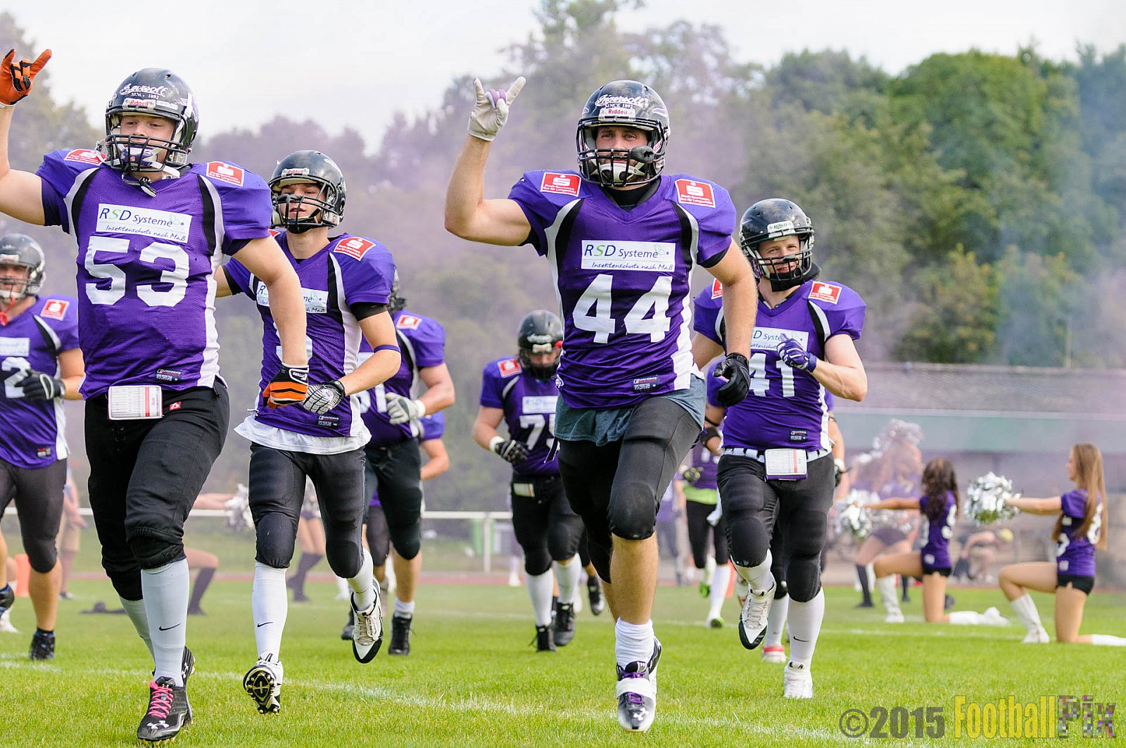 Langenfeld Longhorns vs. Aachen Vampires - 23.08.2015 RL NRW: Langenfeld Longhorns vs. Aachen Vampires (20:14)
