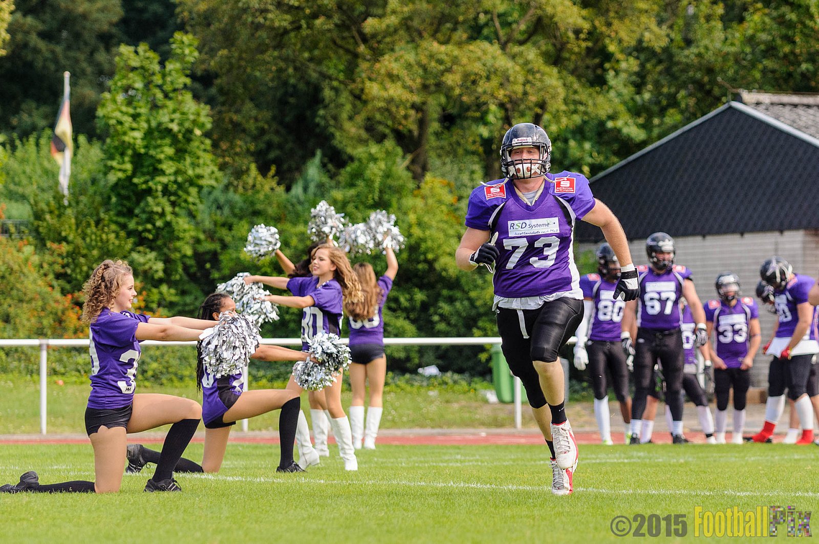 Langenfeld Longhorns vs. Aachen Vampires - 23.08.2015 RL NRW: Langenfeld Longhorns vs. Aachen Vampires (20:14)