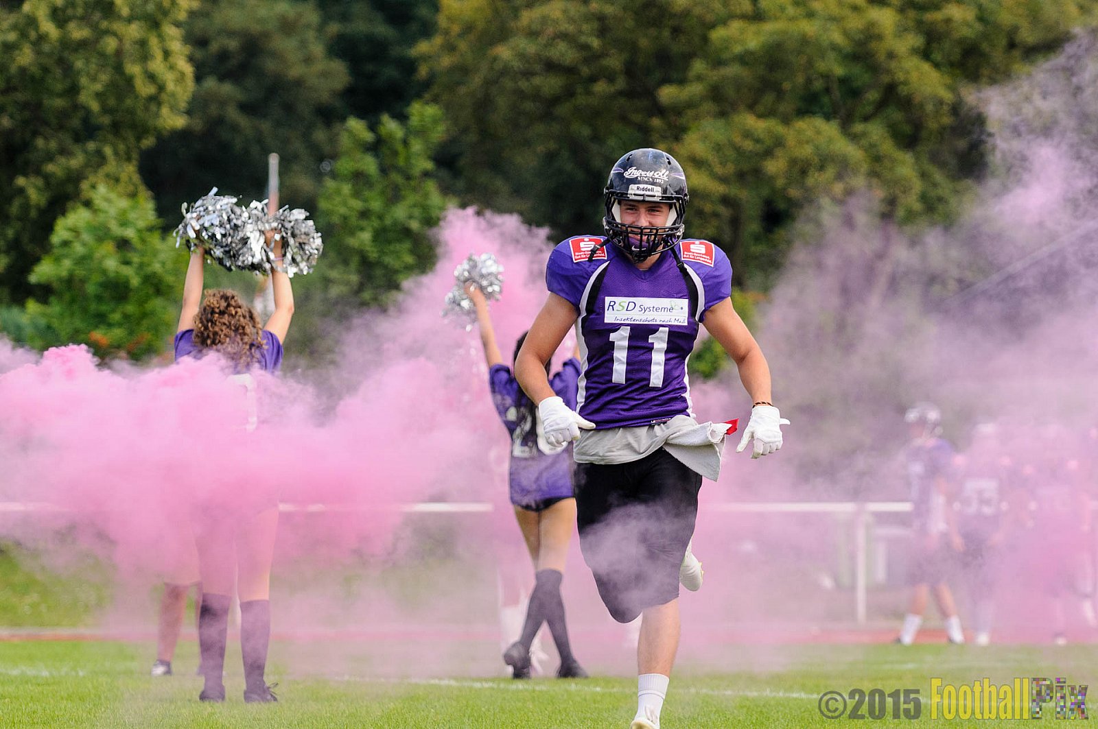 Langenfeld Longhorns vs. Aachen Vampires - 23.08.2015 RL NRW: Langenfeld Longhorns vs. Aachen Vampires (20:14)
