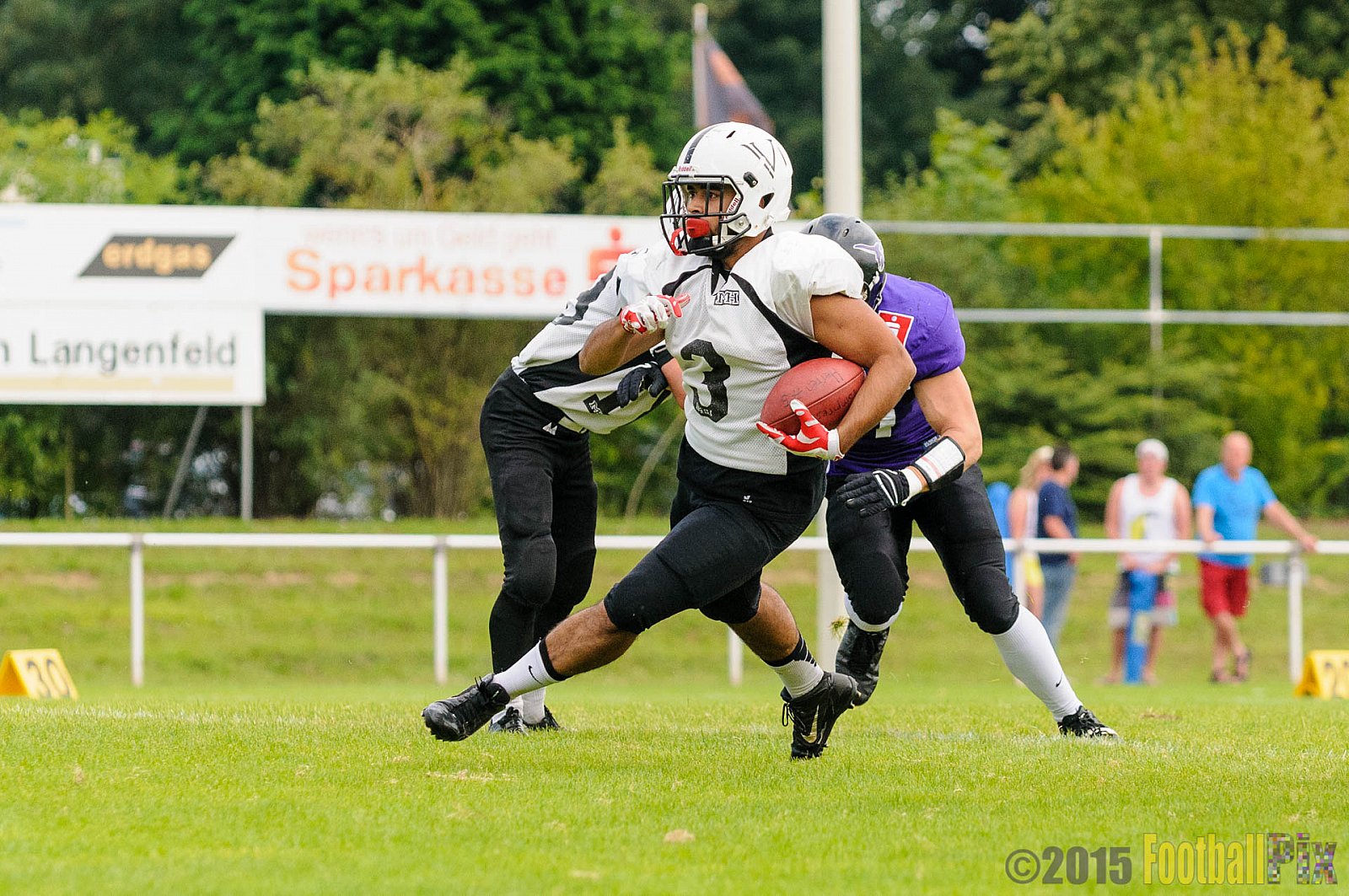 Langenfeld Longhorns vs. Aachen Vampires - 23.08.2015 RL NRW: Langenfeld Longhorns vs. Aachen Vampires (20:14)