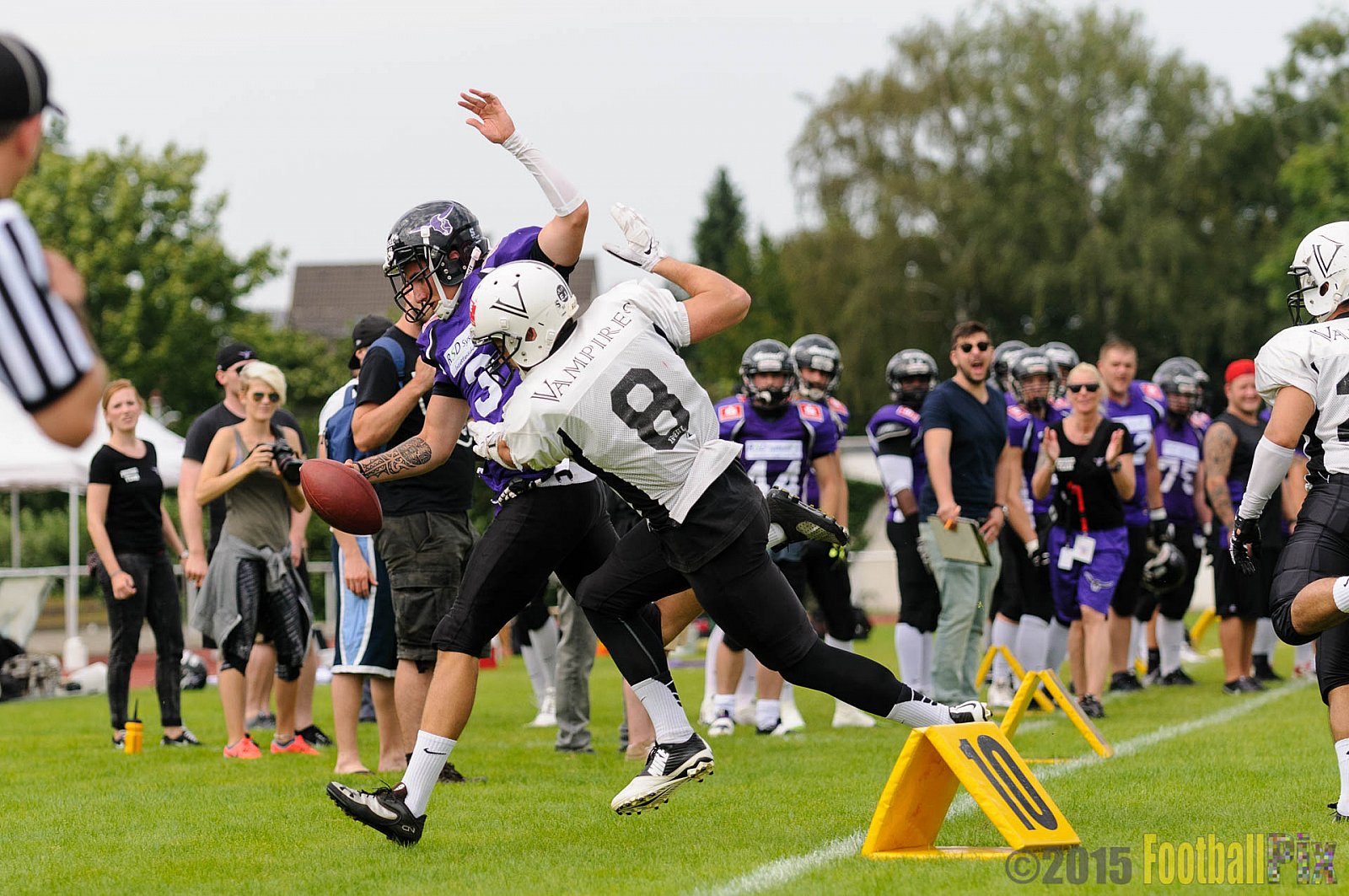 Langenfeld Longhorns vs. Aachen Vampires - 23.08.2015 RL NRW: Langenfeld Longhorns vs. Aachen Vampires (20:14)