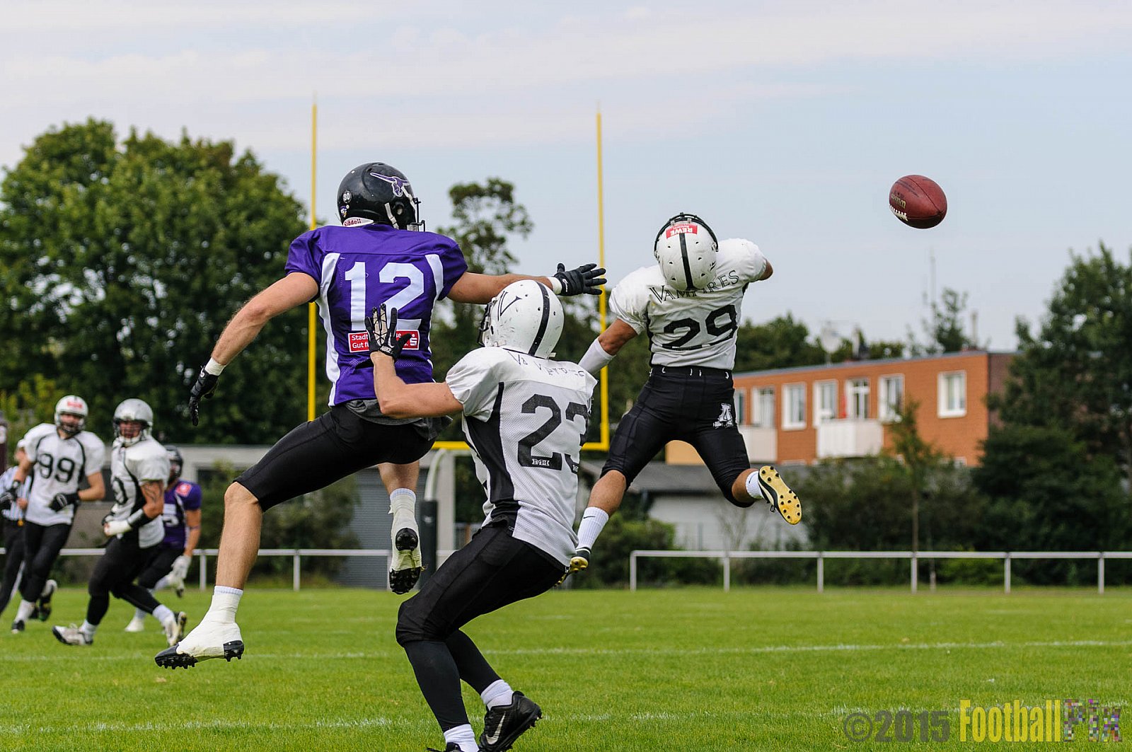 Langenfeld Longhorns vs. Aachen Vampires - 23.08.2015 RL NRW: Langenfeld Longhorns vs. Aachen Vampires (20:14)