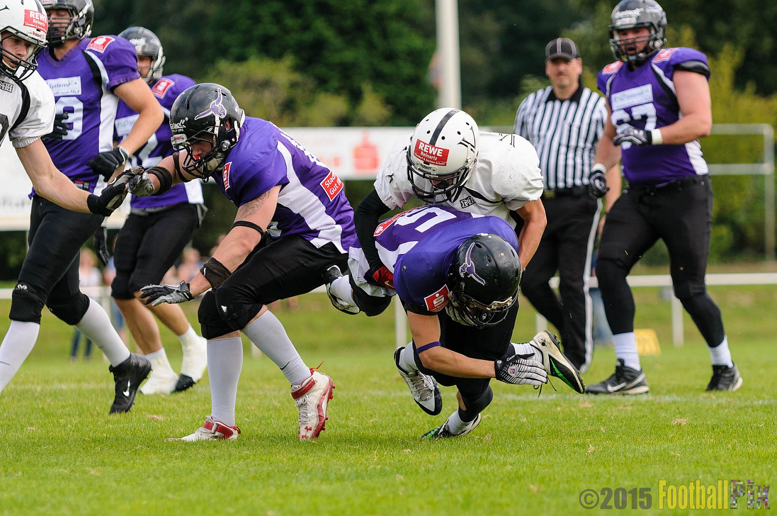 Langenfeld Longhorns vs. Aachen Vampires - 23.08.2015 RL NRW: Langenfeld Longhorns vs. Aachen Vampires (20:14)